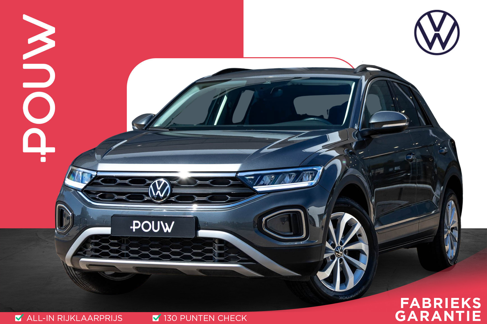 Volkswagen T-Roc 1.0 TSI 110pk Life | Apple Carplay/Android Auto | Cruise Control | PDC