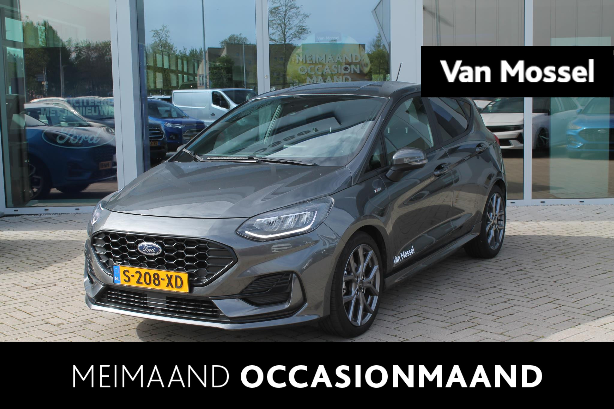 Ford Fiesta 1.0 EcoBoost Hybrid ST-Line | Cruise control | Parkeersensoren achter | Airco | Winterpack | Apple CarPlay - Android Auto |