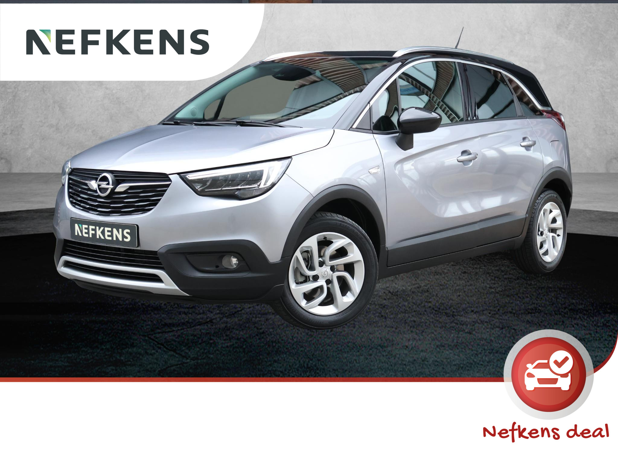 Opel Crossland X 110pk Turbo Innovation (1ste eig. | PDC | P.Glass | Climate | NAV. | 16"LMV)