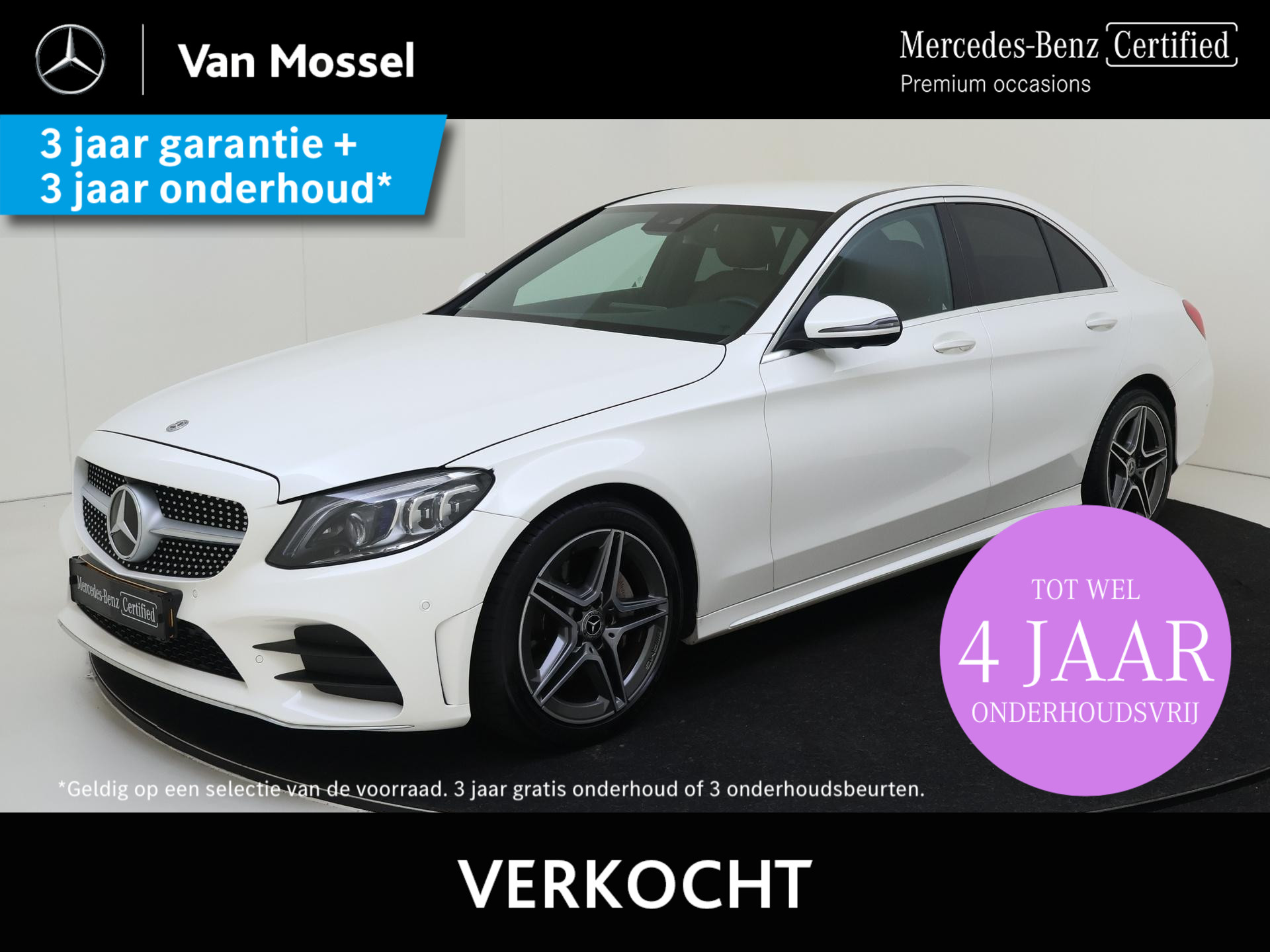 Mercedes-Benz C-Klasse 200 Premium Pack /AMG / 18 Inch/ Leder /360 Camera /Memory stoelen