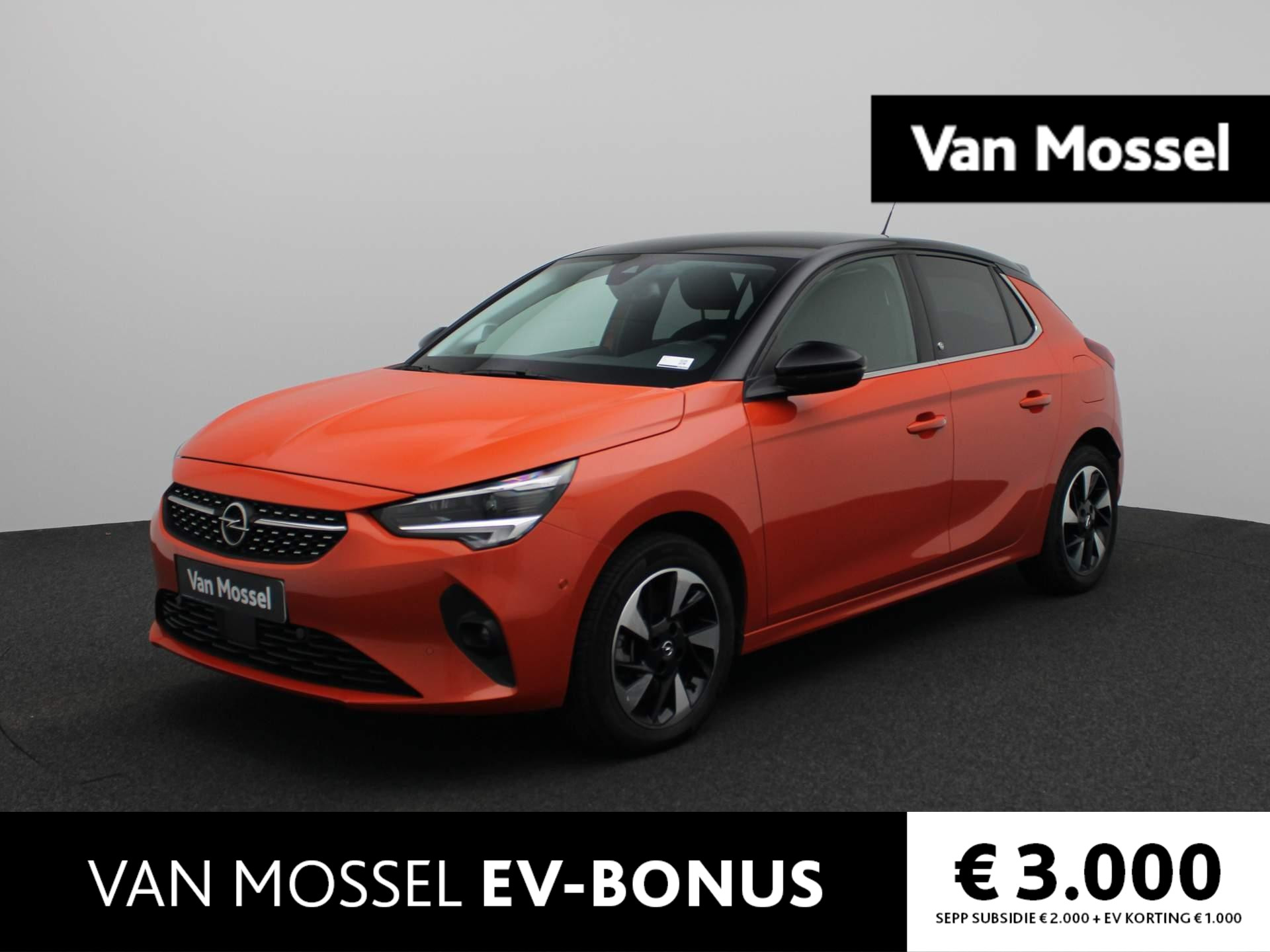 Opel Corsa-e Elegance 50 kWh | €19.400,- na aftrek subsidie | ECC | Navi | Half-Leder | LMV | PDC | LED | Cam |