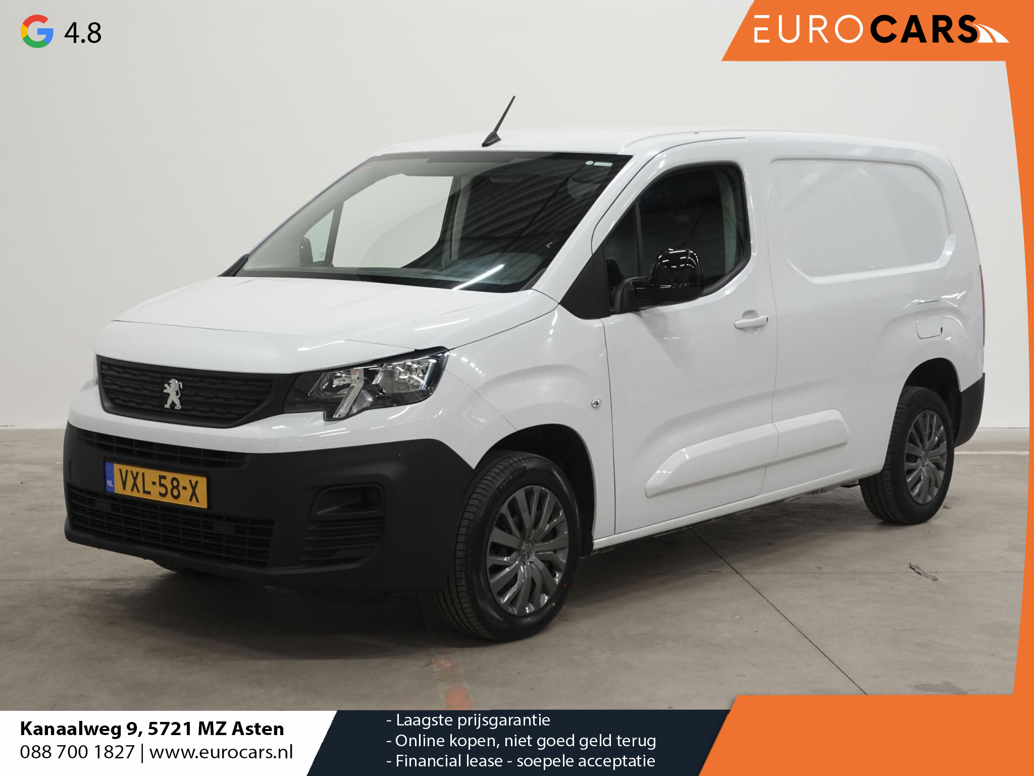 Peugeot Partner 1.5 BlueHDi 100PK L2 Airco Bluetooth Parkeersensoren