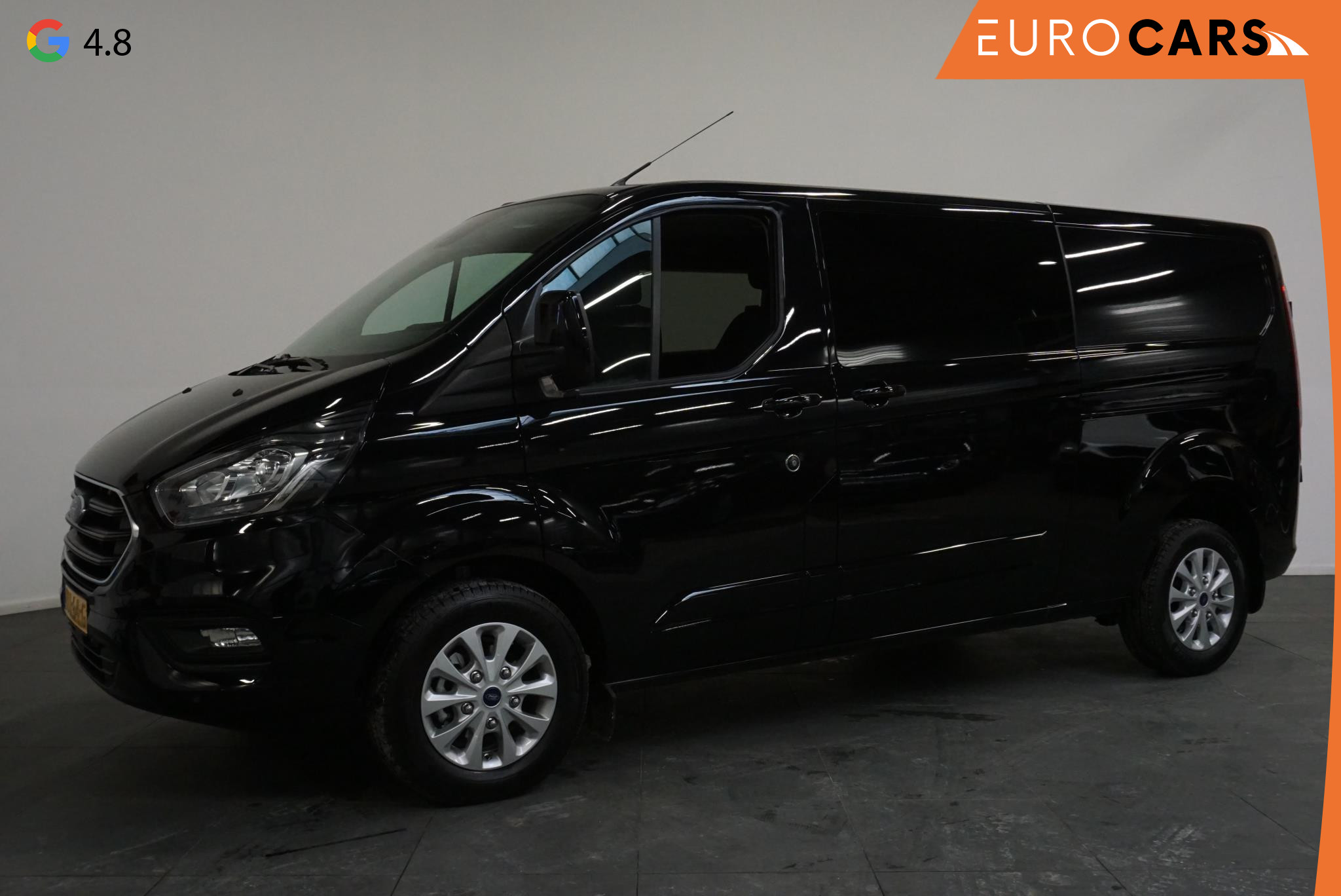 Ford Transit Custom 300 2.0 TDCI L2H1 Limited Automaat Dubbele Cabine Navi Airco 2 Schuifdeuren Trekhaak Parkeersensoren Carplay DAB