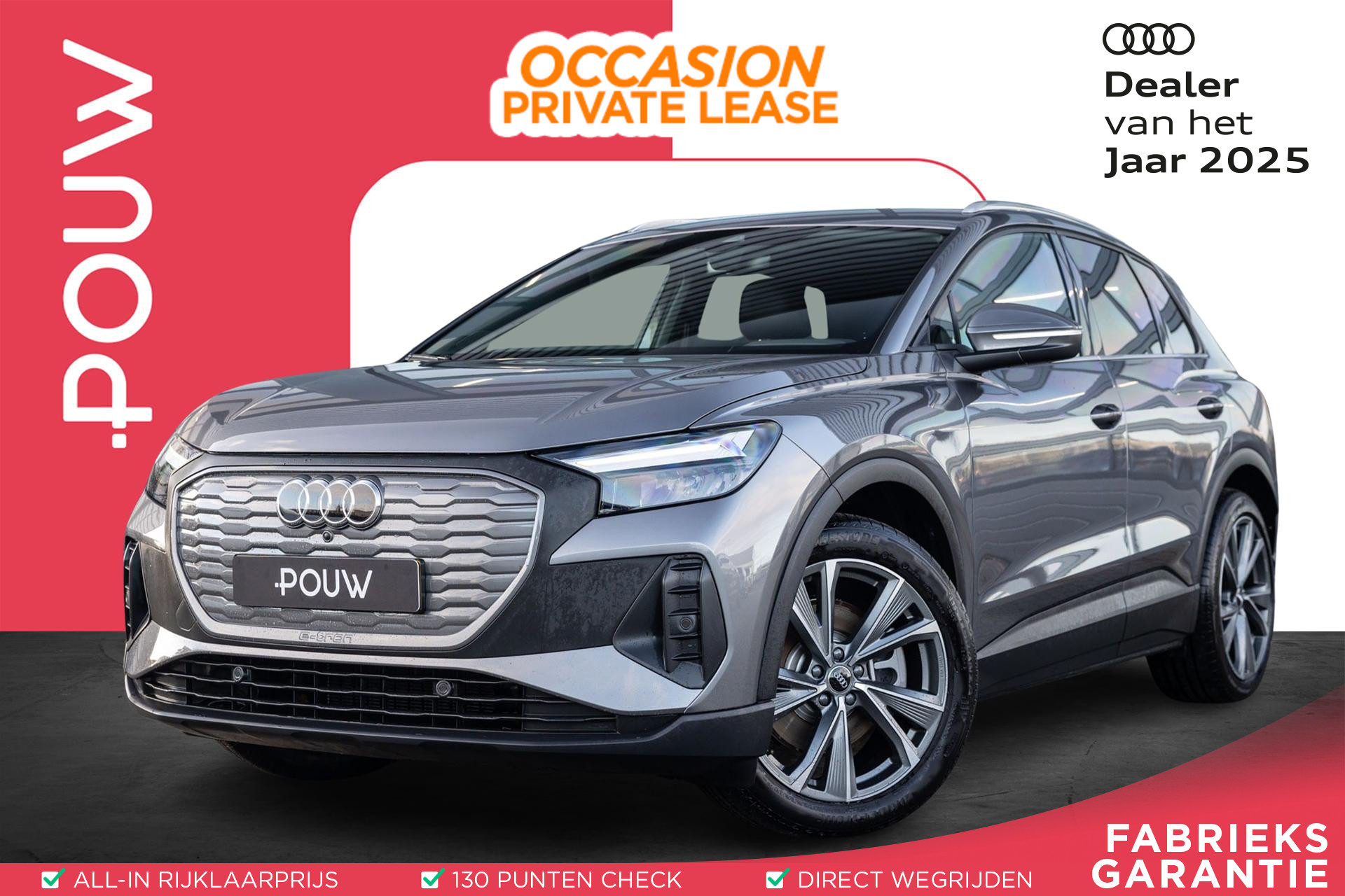 Audi Q4 e-tron 45 Edition 82 kWh | Leder | 20" Velgen | Getint Glas