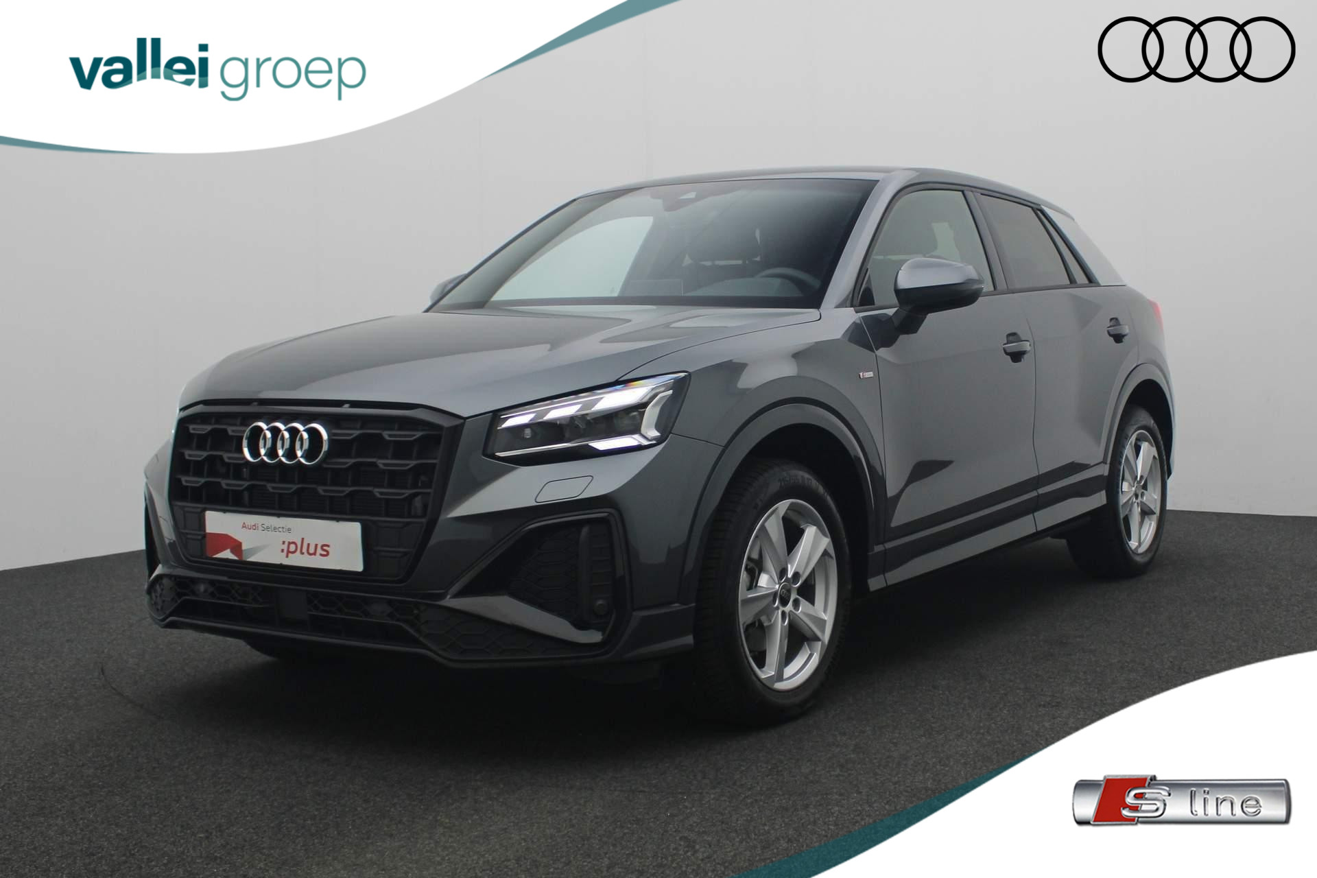 Audi Q2 35 TFSI 150PK S-tronic S Edition / S-Line | Matrix LED | Zwart optiek | Navi | ACC | Clima | 17 inch | Apple Carplay / Android Auto