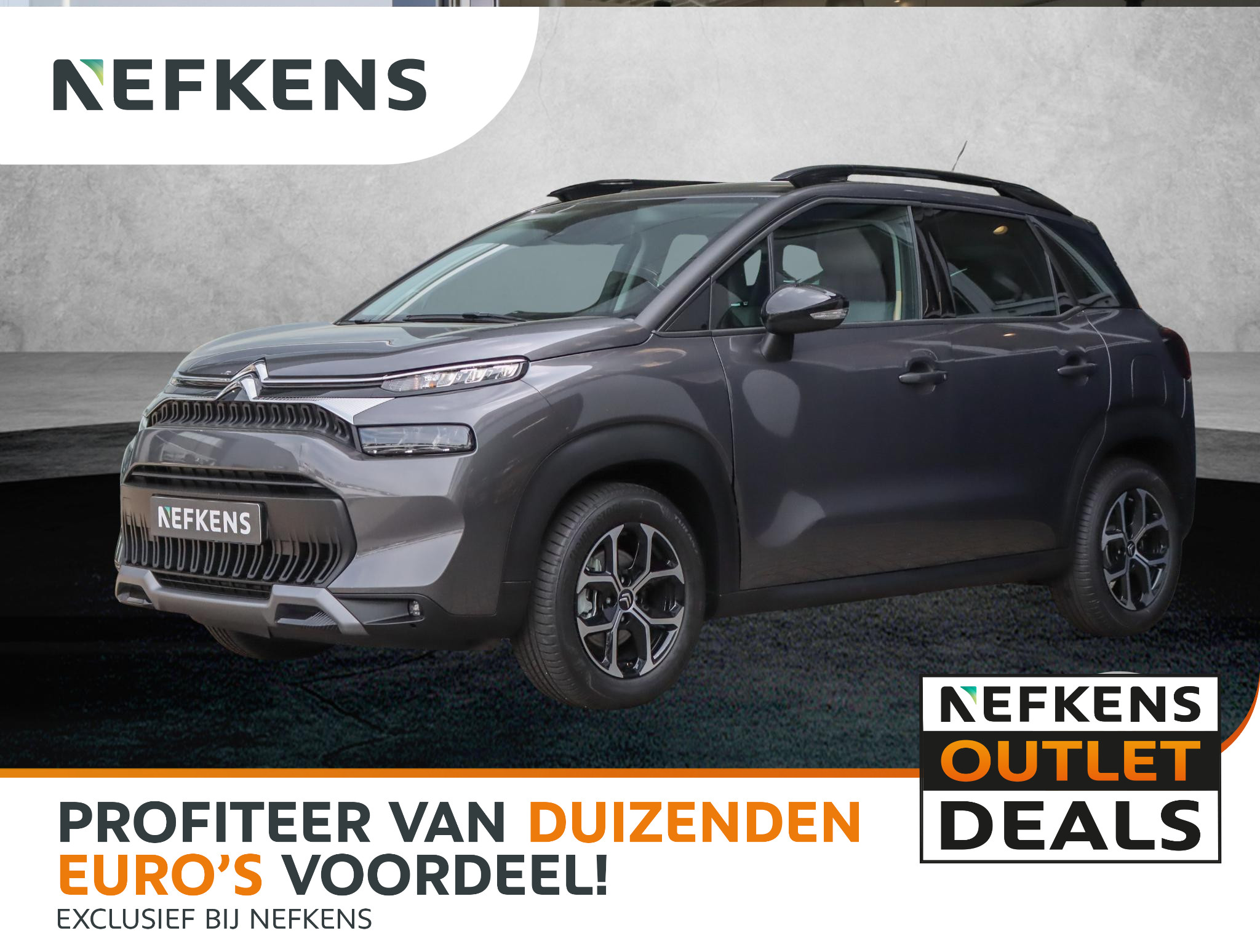 Citroën C3 Aircross 110 pk Plus (NIEUW!!/Halfleer/Camera/Climate/AppleCarPlay/LMV/PDC/Direct rijden!!)