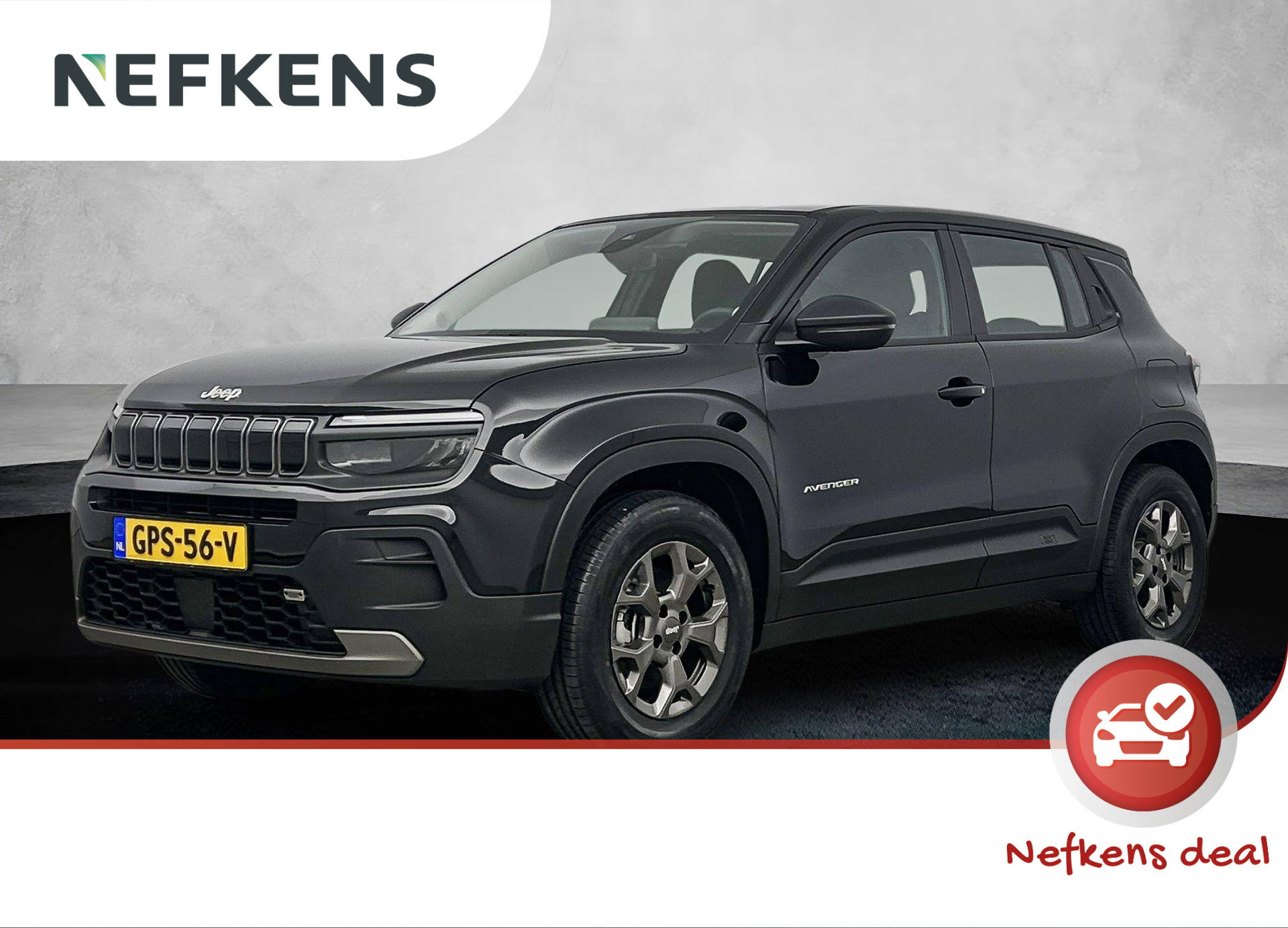Jeep Avenger Altitude 54 kWh | Super voorraaddeal: €6.985,- korting! | Voorruit- & stoelverwarming | Elektrische achterklep |