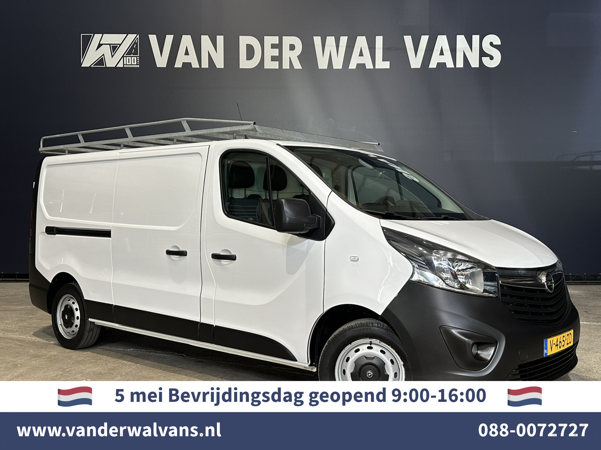 Opel Vivaro 1.6 CDTI 126pk L2H1 inrichting Euro6 Airco | Camera | Navigatie | Imperiaal | Trekhaak Cruisecontrol, Parkeersensoren, Bijrijdersbank