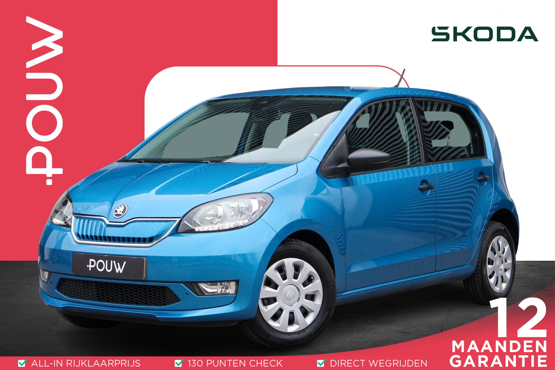 Škoda Citigo e-iV 83pk EV Ambition | Climate Control