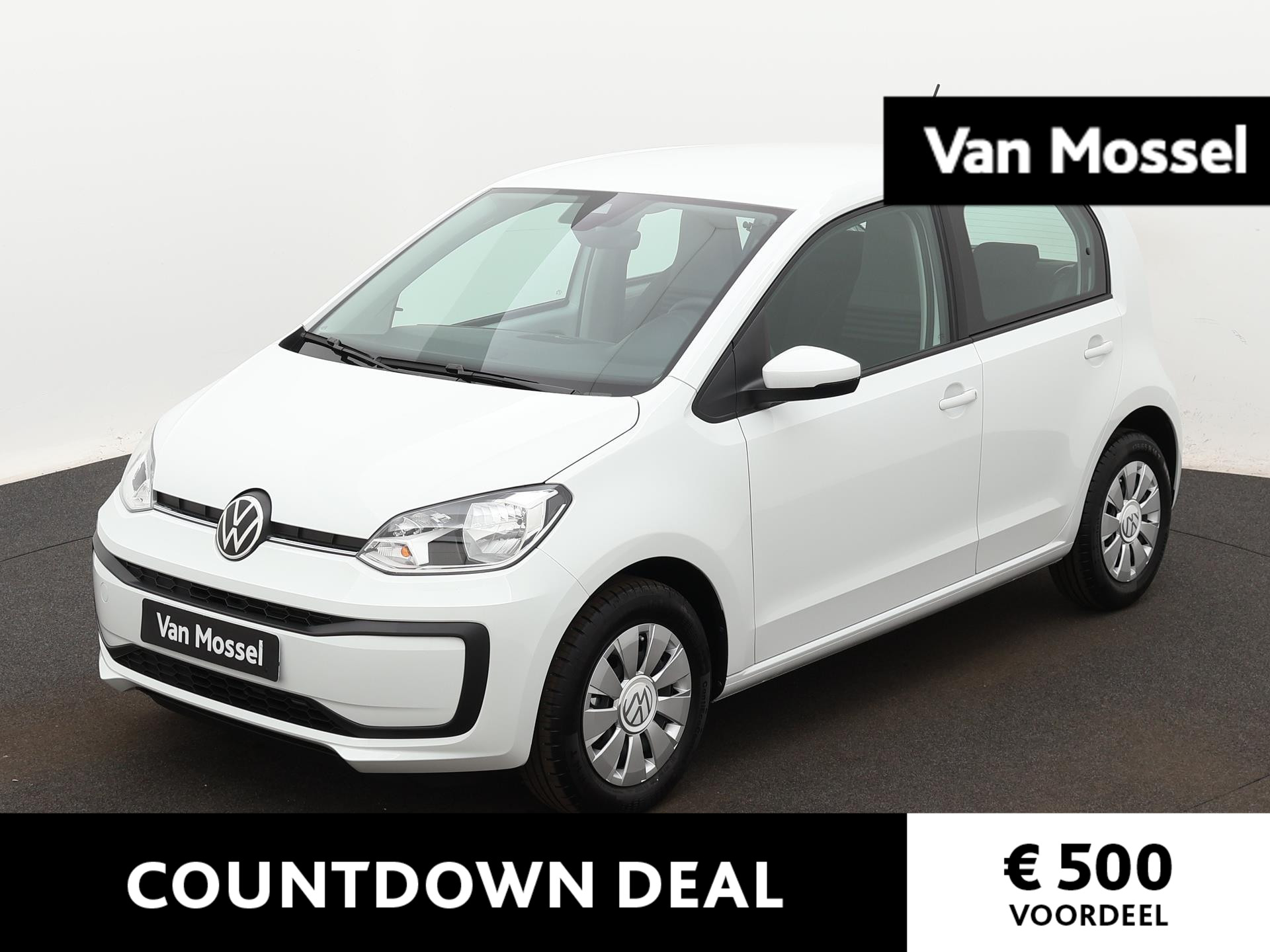 Volkswagen up! 1.0 < Fabrieksgarantie tm 09-2027| Cruise control | Maps + More | Lane Assist | Airco | Licht + Zicht pakket | Parkeer sensoren | Camera | Allseasonbanden