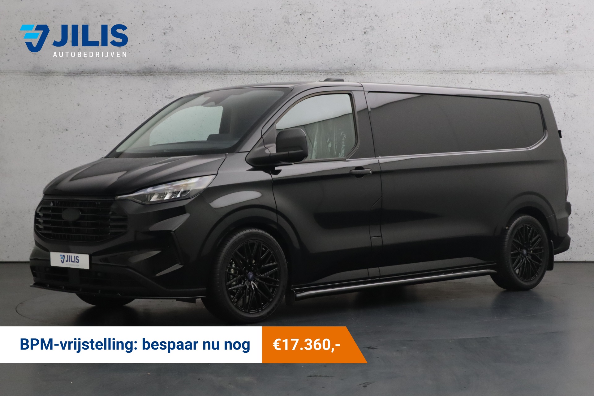 Ford Transit Custom 170PK L2 Raptor Edition Automaat | Lederen bekleding | Camera | Parkeersensoren