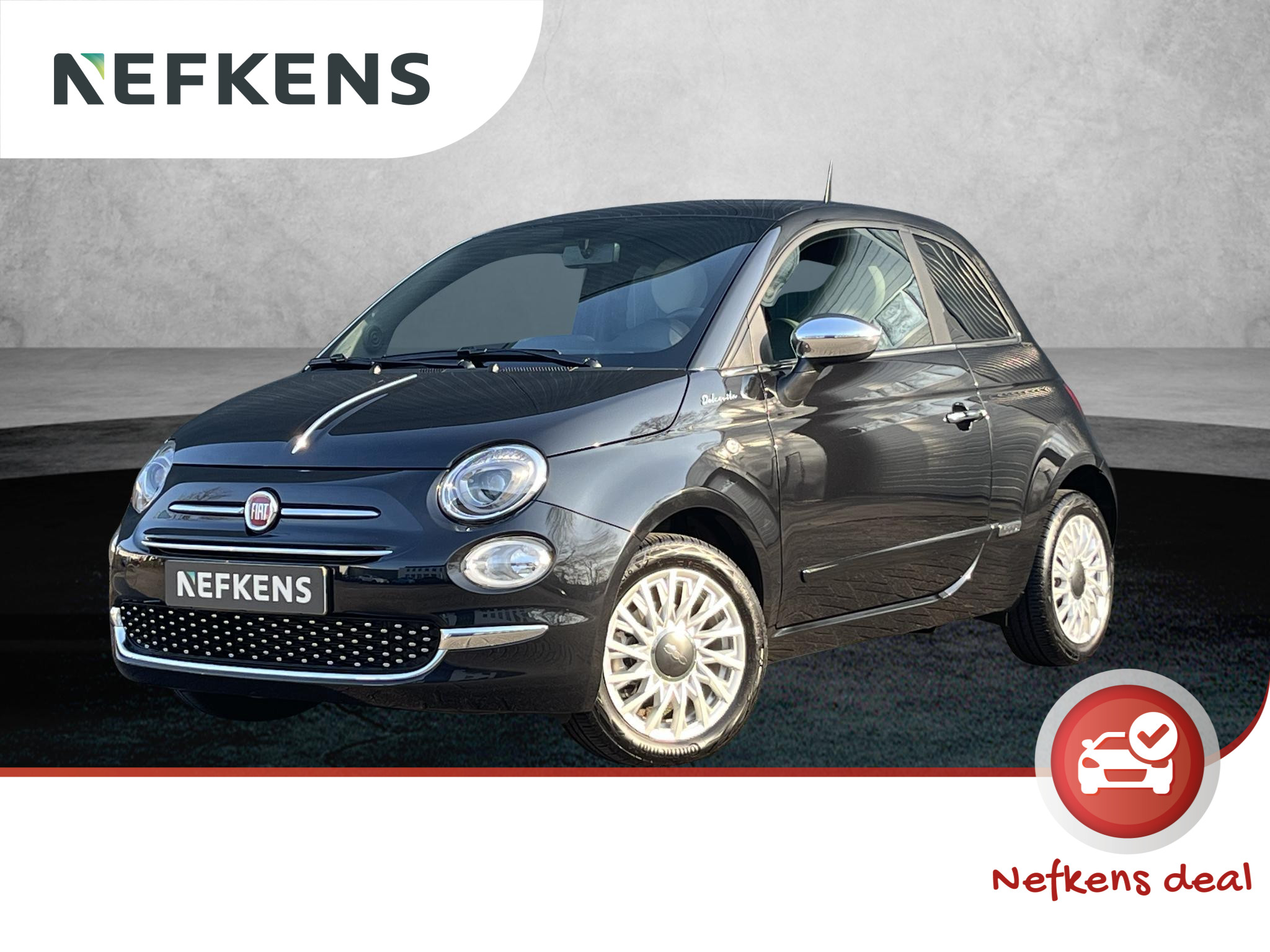 Fiat 500 1.0 Hybrid Dolcevita | 1ste eigenaar | Climate | AppleCarPlay | Glazen dak