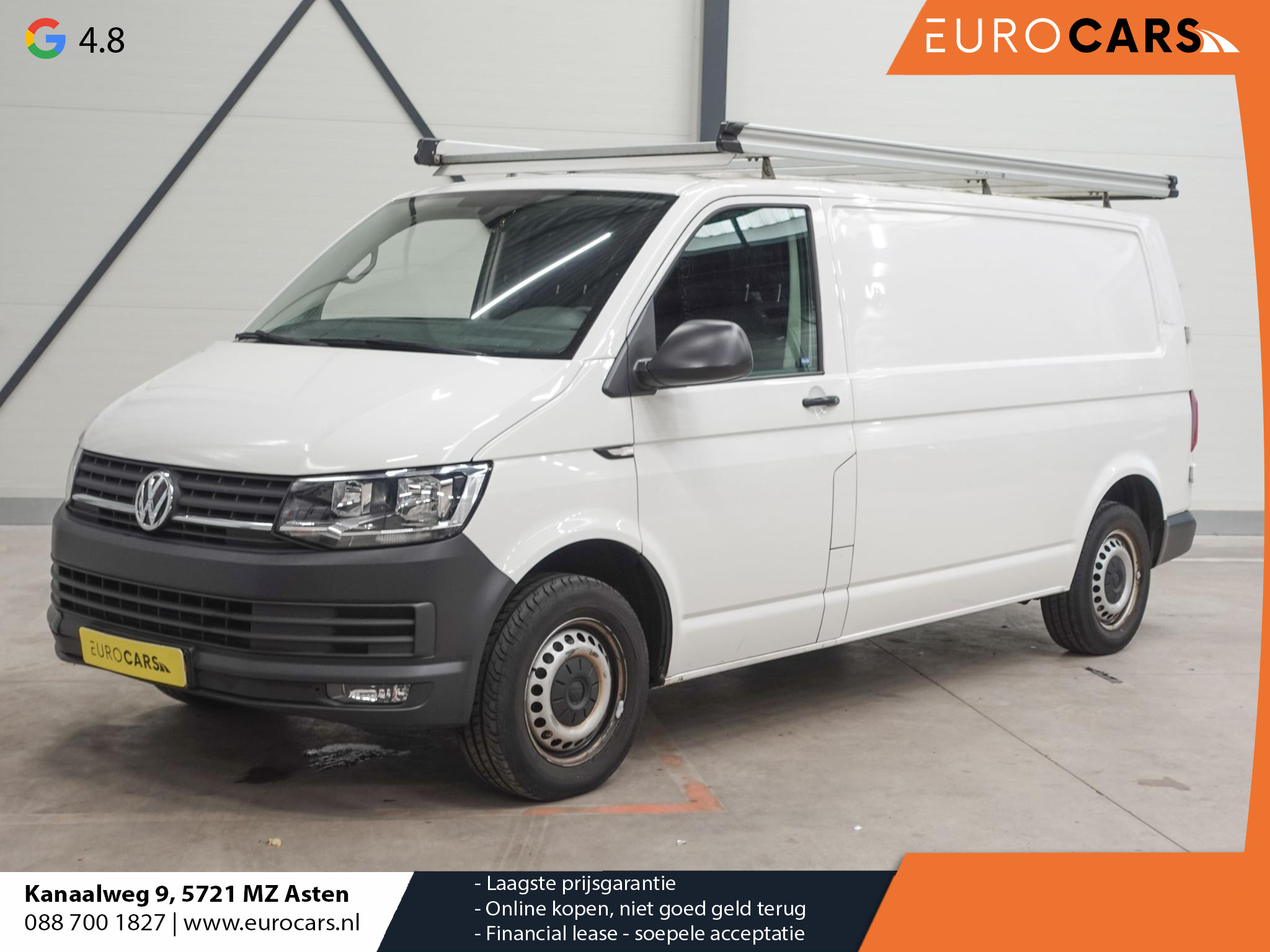 Volkswagen Transporter 2.0 TDI 114pk L2H1 Comfortline Executive plus Navi Carplay Trekhaak Imperiaal