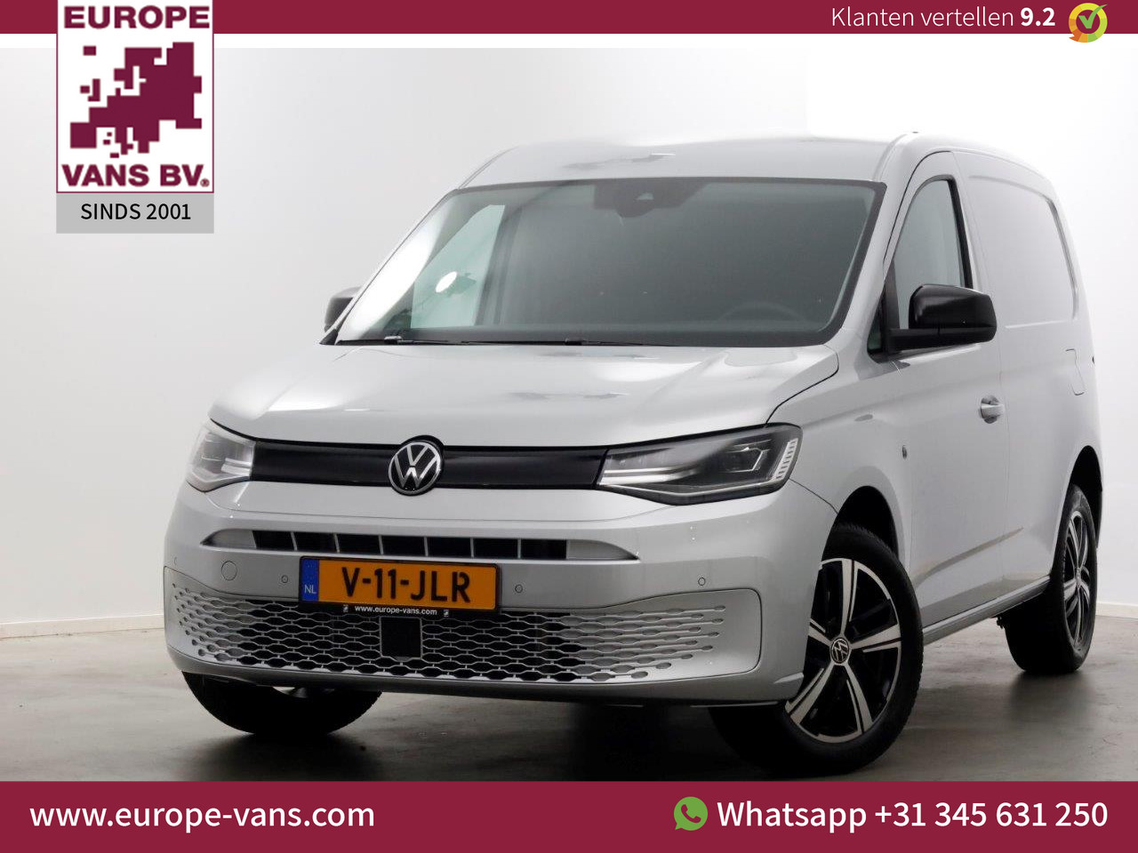 Volkswagen Caddy Cargo 1.5 TSI 115pk Benzine DSG-Automaat LED/Virtual Cockpit NIEUW Direct Rijden