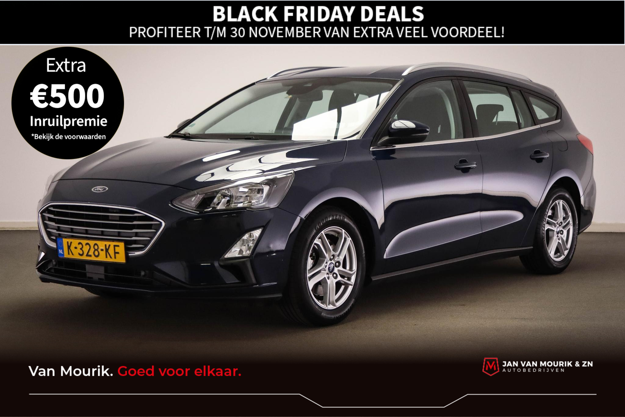 Ford Focus Wagon 1.0 EcoBoost 100 Trend Edition Business | WINTER PACK | LED | CLIMA | CRUISE | NAVI | DAB | APPLE | PDC | CAMERA | 16"