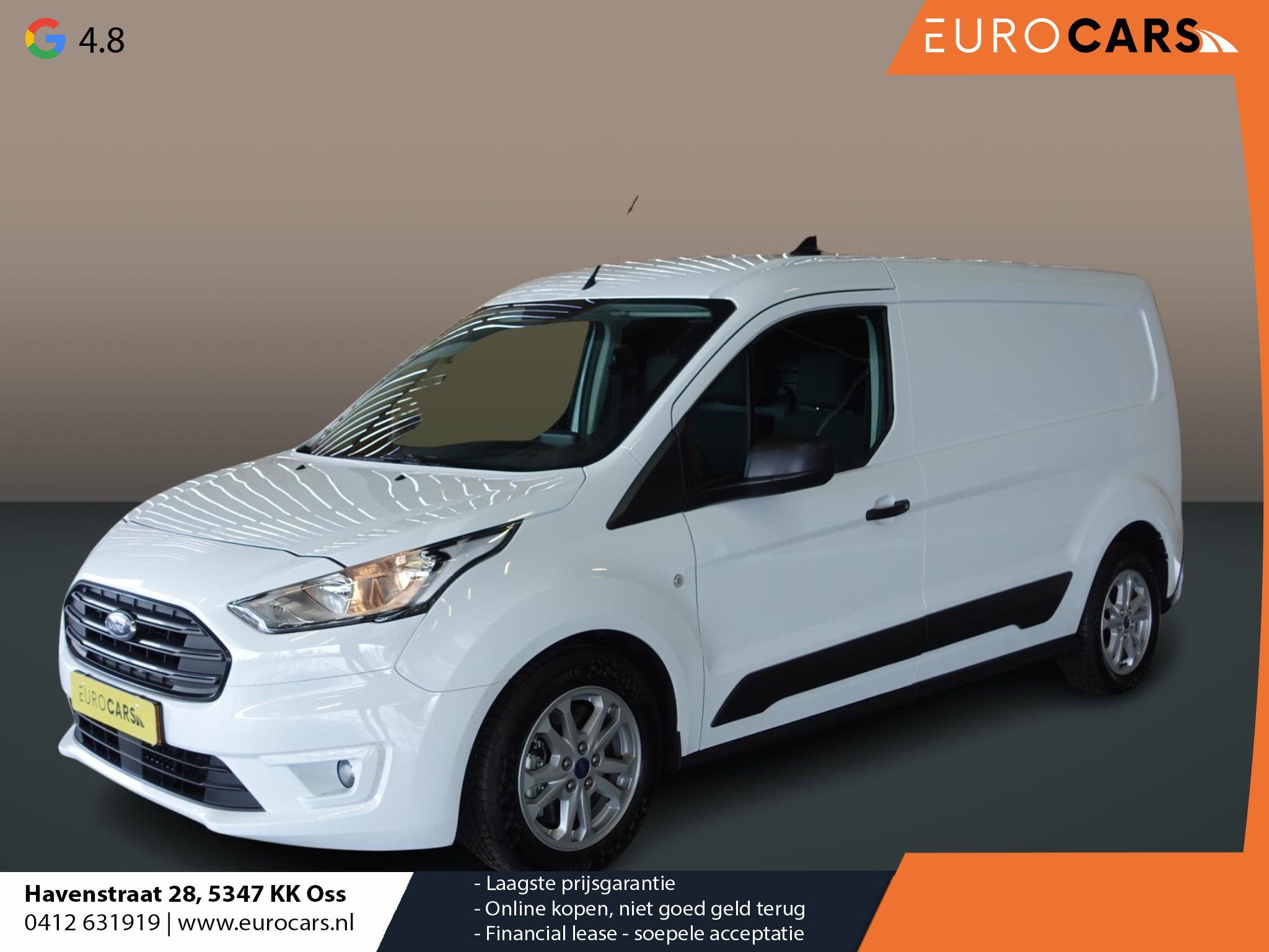 Ford Transit Connect 1.5 EcoBlue L2 Trend Automaat | Navigatie | Airco | Cruise Control | PDC | 3 zits | Camera | DAB+ | Trekhaak