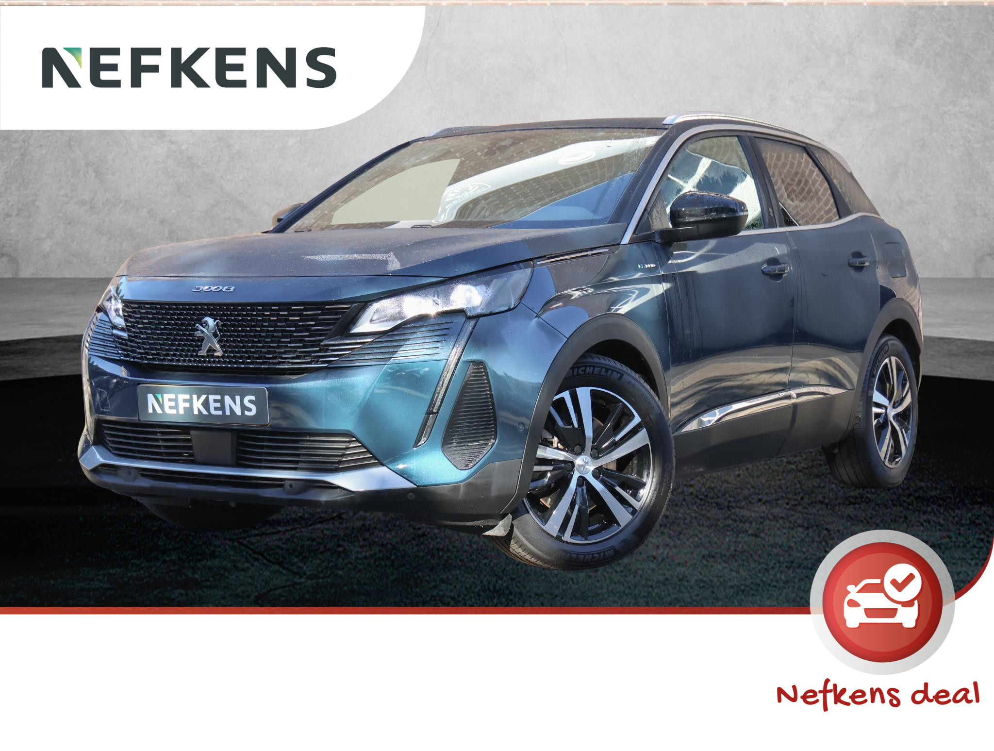 Peugeot 3008 SUV 1.6 225pk HYbrid GT | Achteruitrijcamera | Adaptive Cruise Control | Keyless Entry & Start