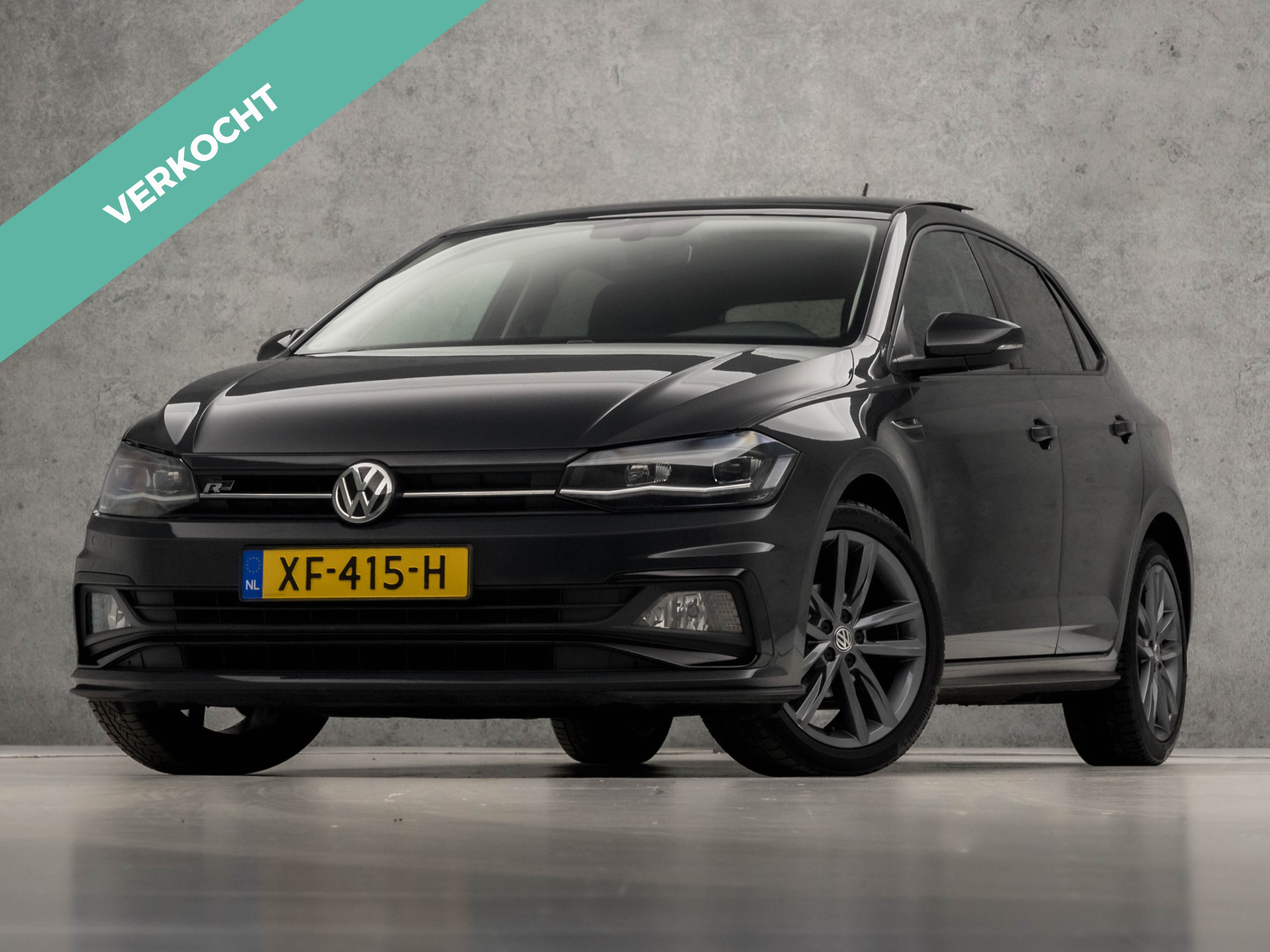 Volkswagen Polo 1.0 TSI R-Line Beats (SCHUIFDAK, DIGITAL COCKPIT, APPLE CARPLAY, GROOT NAVI, BEATS AUDIO, SPORTSTOELEN, CLIMATE, ADAPTIVE CRUISE, LED KOPLAMPEN, LM VELGEN, NIEUWSTAAT)