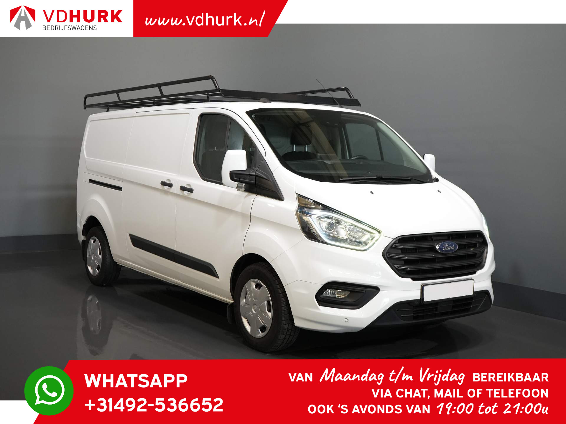 Ford Transit Custom 2.0 TDCI 130 pk Aut. L2 Imperiaal/ Sync III/ Navi/ Carplay/ Camera/ PDC/ Cruise