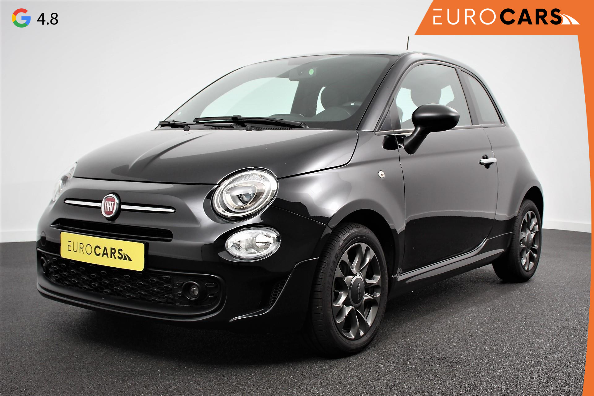 Fiat 500 1.0 Hybrid Sport Connect | Navigatie | Apple Carplay/Android Auto | Airco | Cruise Control | DAB | Lichtmetalen Velgen |