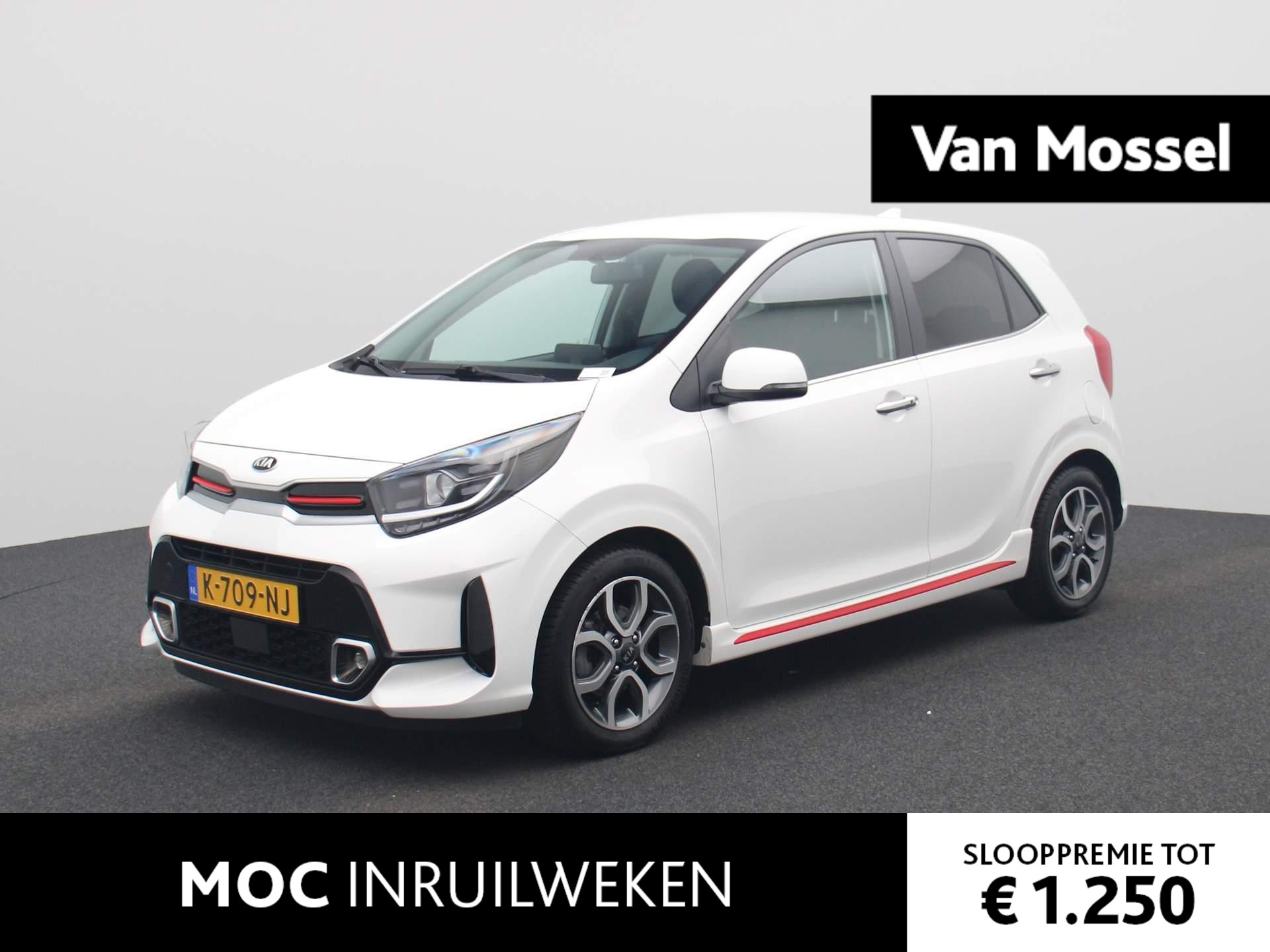 Kia Picanto 1.0 DPi GT-Line | Navigatie | Apple Carplay / Android Auto | Camera | Climate Control | Cruise Control | Half-Leder | DAB | Privacyglass |