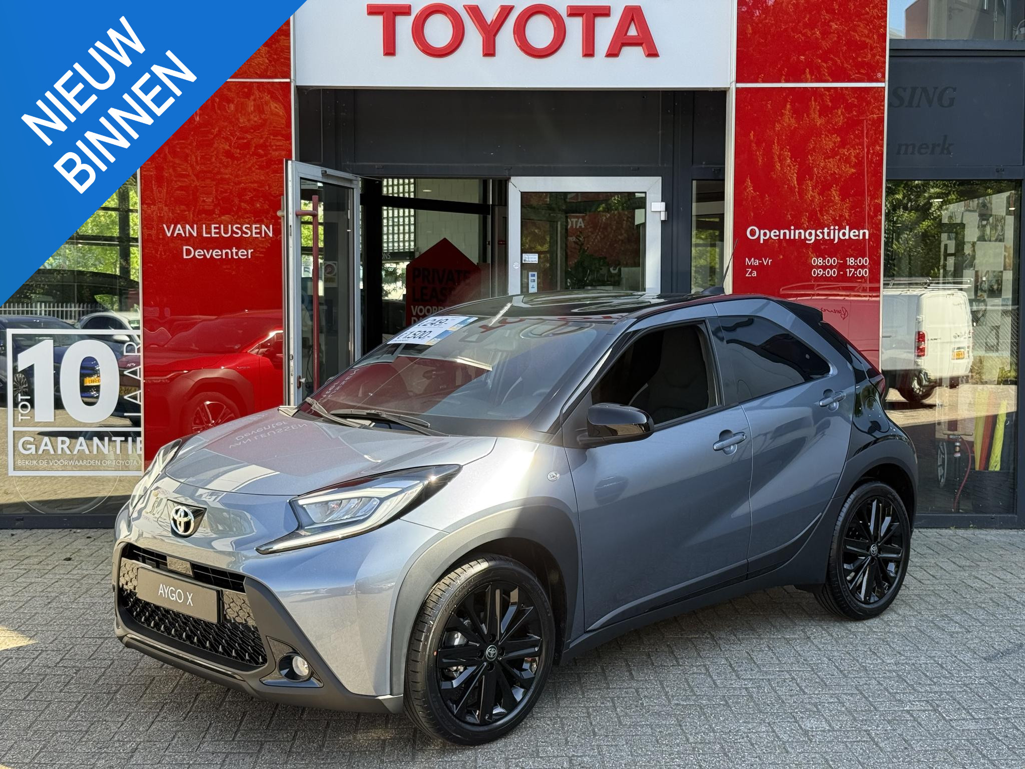 Toyota Aygo X 1.0 VVT-i S-CVT Pulse AUTOMAAT LED NAVI LM NIEUW UIT VOORRAAD LEVERBAAR!