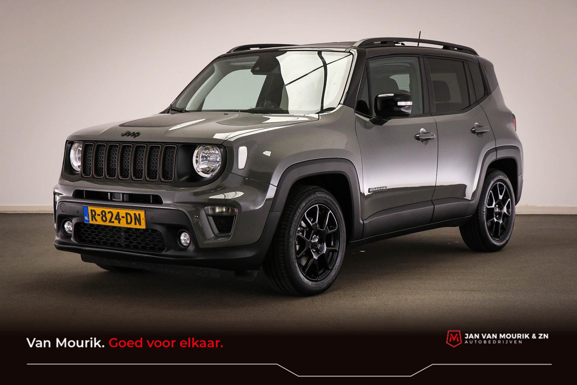 Jeep Renegade 1.5T e-Hybrid Upland | SCHUIF/KANTEL DAK | WINTER PACK | LED | UCONNECT | DAB | CAMERA | 17"