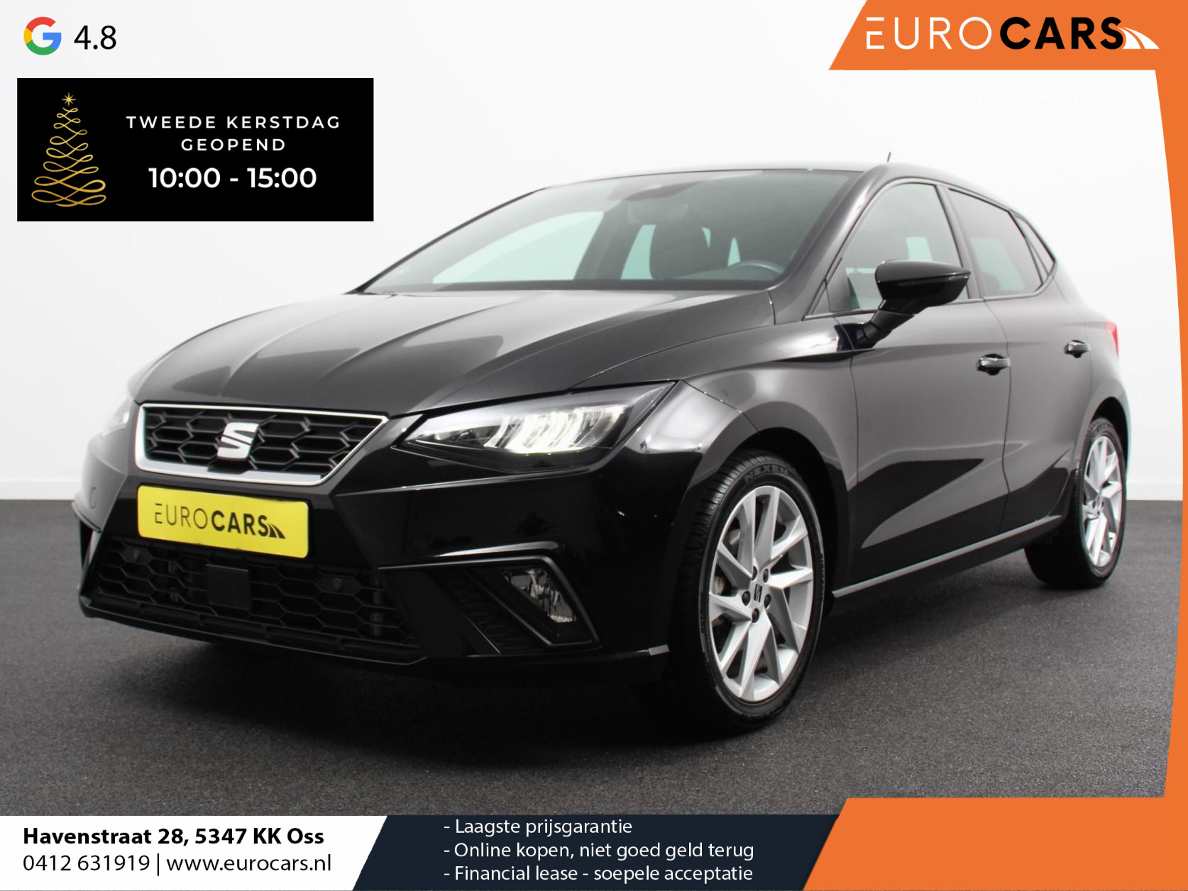 SEAT Ibiza 1.0 EcoTSI 110pk DSG FR | Navigatie | Apple Carplay/Android Auto | Climate Control | Digitale Cockpit | Dab | Camera | Adaptive Cruise Control | Digitale Cockpit