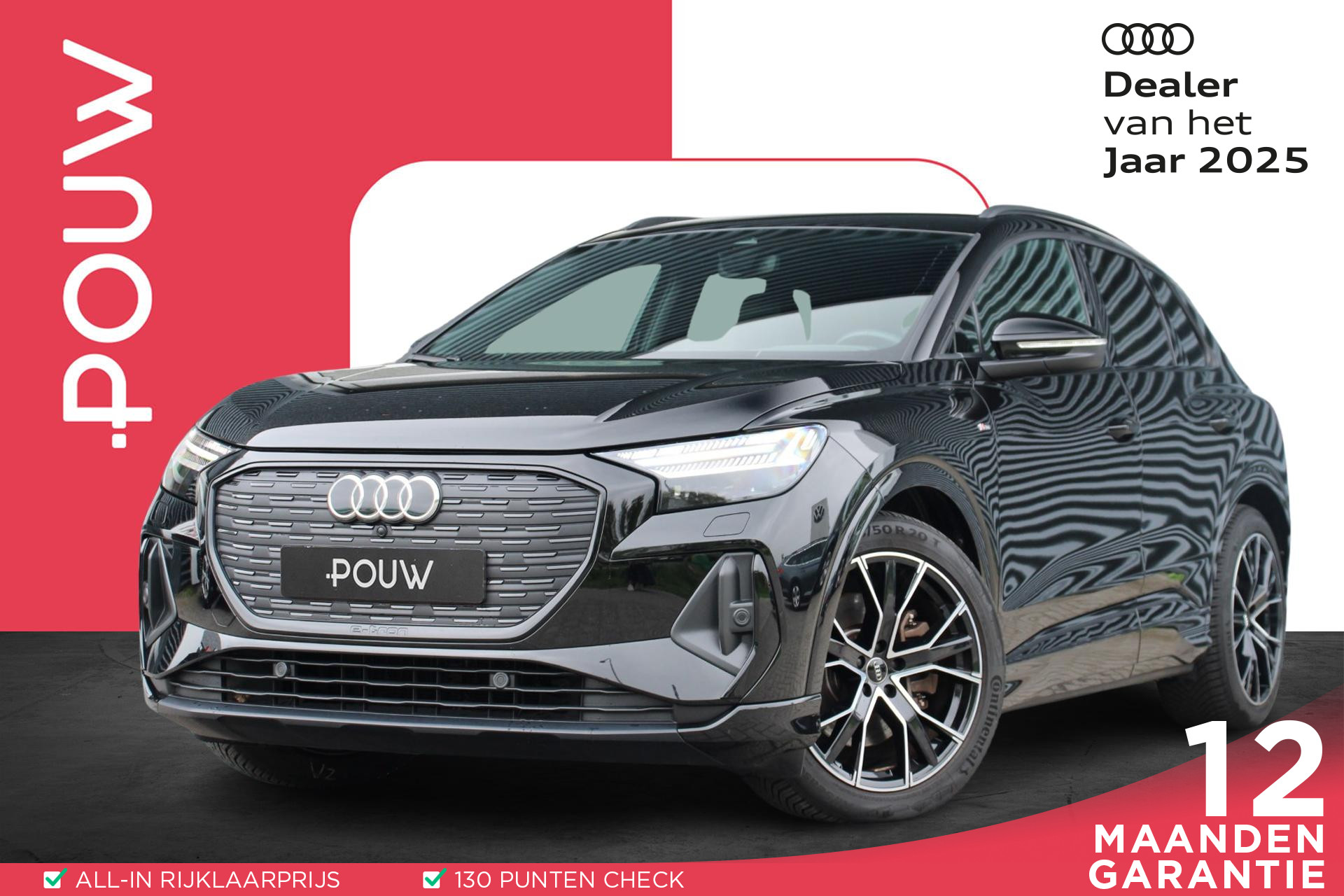 Audi Q4 e-tron 40 204pk Launch Edition S Competition 77 kWh | Head-up Display | Panoramadak | Stuurverwarming | Matrix -LED