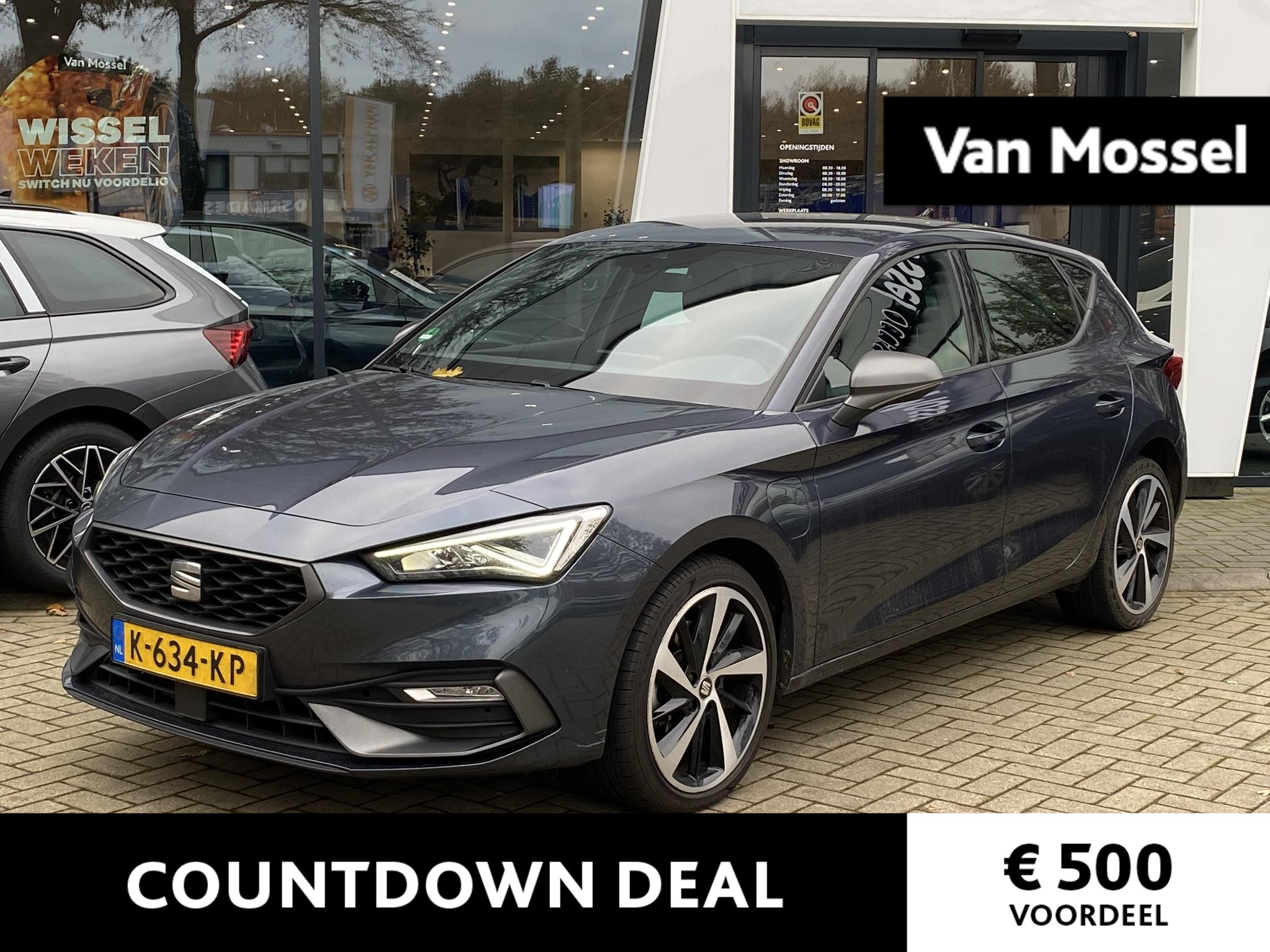 SEAT Leon 1.4 TSI eHybrid PHEV FR | DIGITAAL DASHBOARD | NAVIGATIE | APPLE CARPLAY | PARKEERSENSOREN | ADAPTIEF CRUISECONTROL |