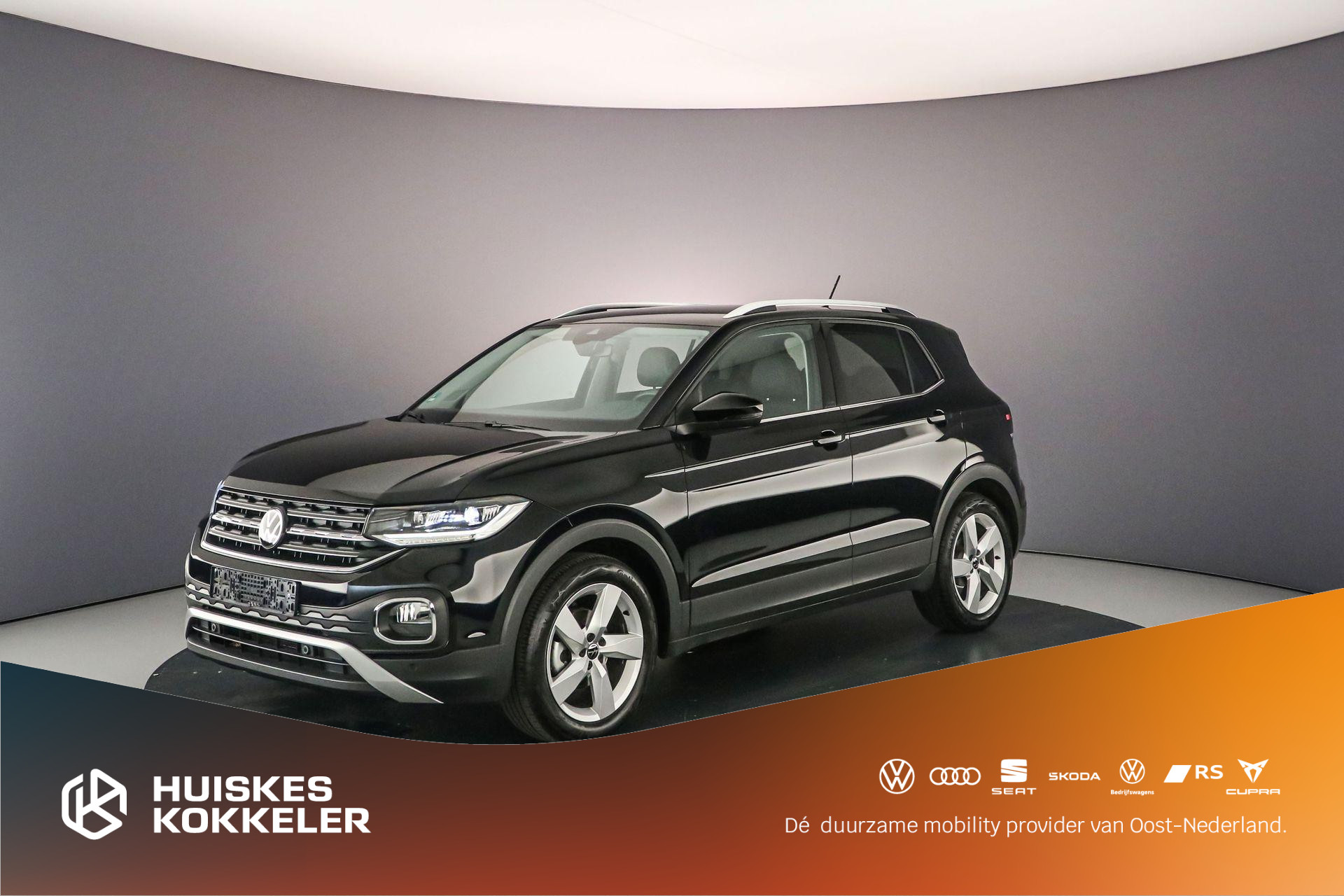 Volkswagen T-Cross Style 1.0 TSI 110pk DSG Automaat Adaptive cruise control, Navigatie, Achteruitrijcamera, LED koplampen, App connect, Parkeersensoren, Bluetooth