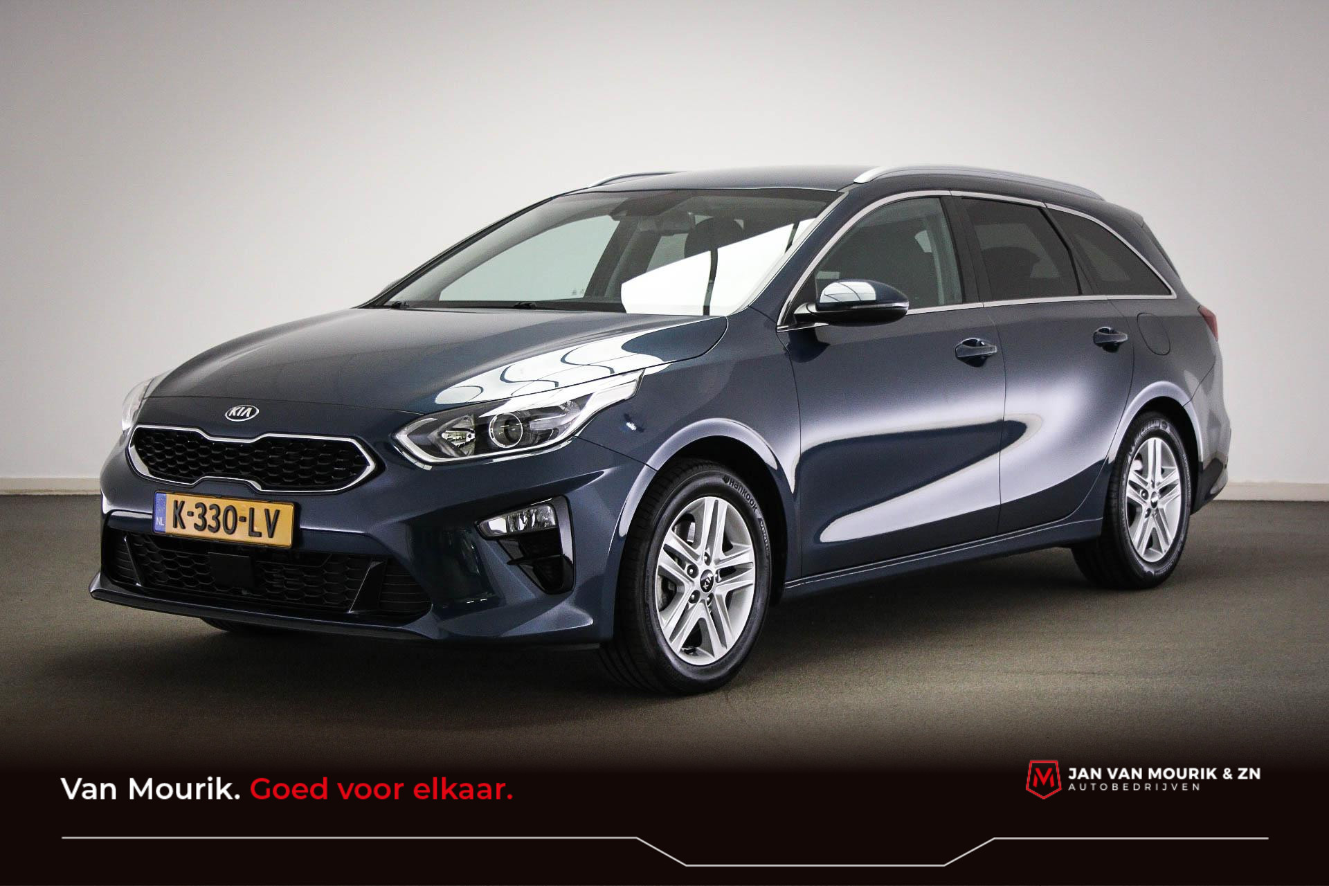 Kia Ceed Sportswagon 1.4 T-GDi DynamicPlusLine | HALF LEDER | STUURWIELVERWARMING | ACC | NAVI | DAB | APPLE | CAMERA | 16" | DEALER ONDERHOUDEN