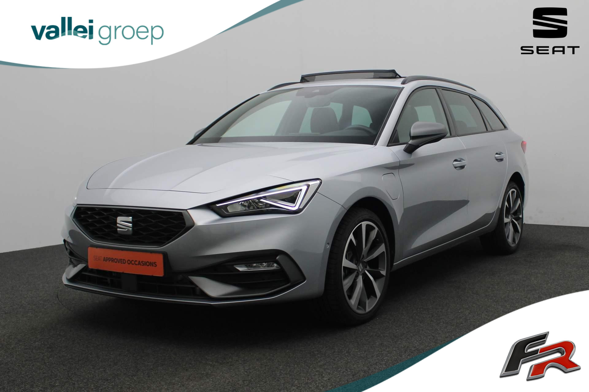 SEAT Leon Sportstourer 1.4 TSI 204PK DSG eHybrid PHEV FR | Pano | Leder/alcantara | Geheugenstoel | Camera | Navi | ACC | Keyless | Stuurwiel verwarmd