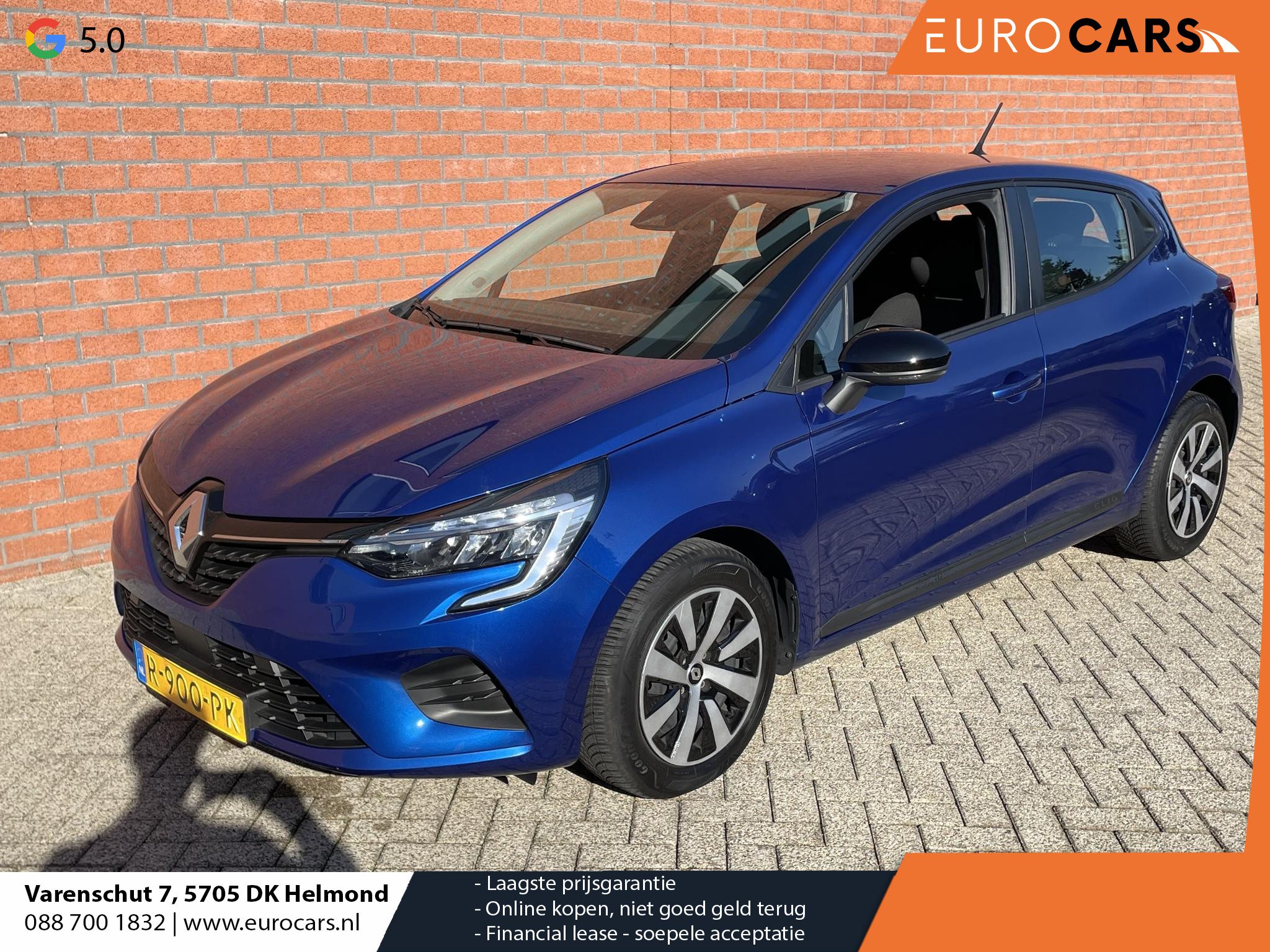 Renault Clio 1.0 TCe 91 pk Equilibre Navigatie Apple Carplay/Android Auto Parkeersensoren achter Cruise Control Ledverlichting Airco