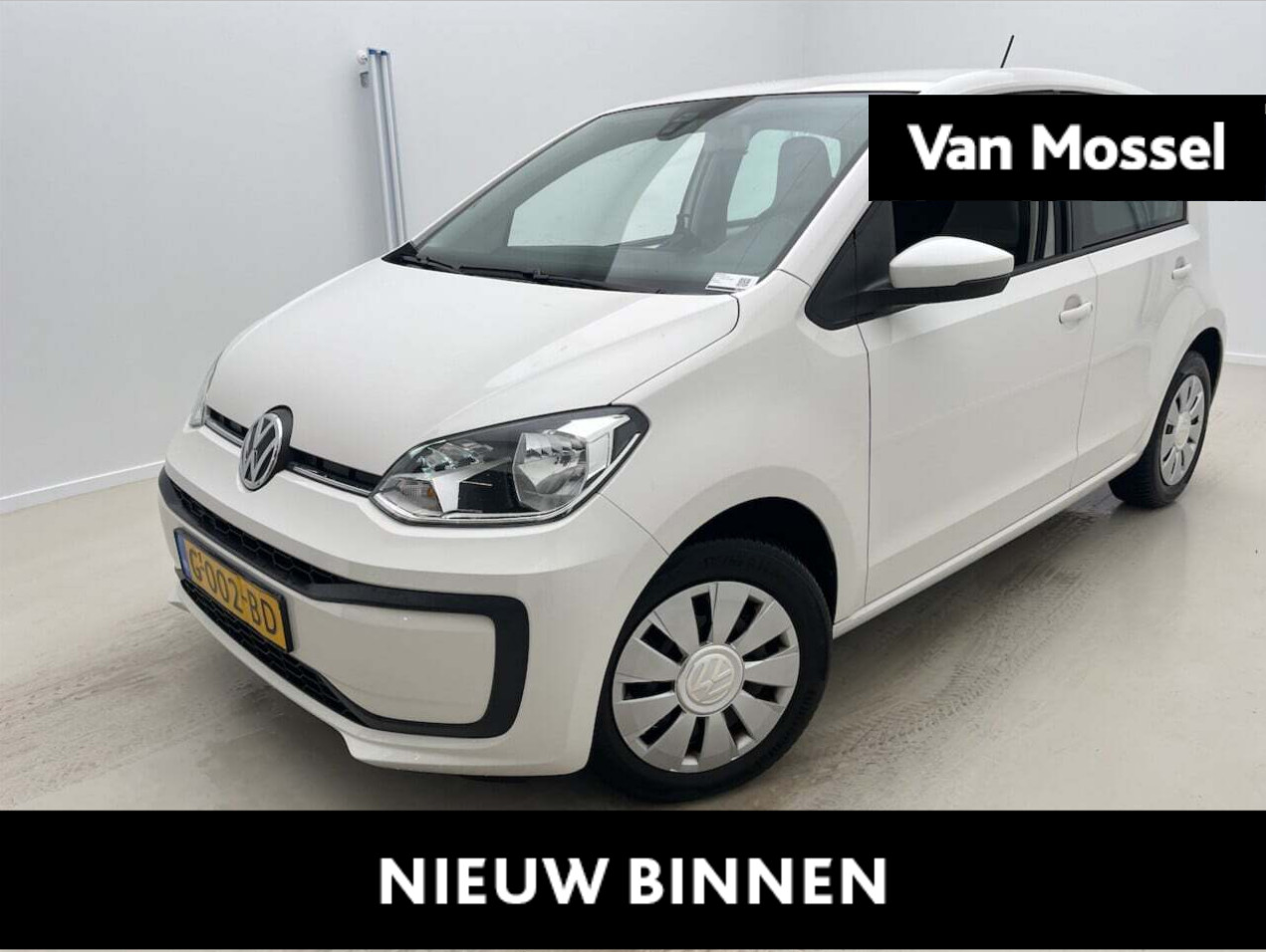 Volkswagen up! 1.0 BMT move up! 60 PK | Airco | Bluetooth | DAB+ | Telefoonhouder | Elektrische ramen | LED dagrijverlichting | Buitenspiegels elektrisch verstel- en verwarmbaar |