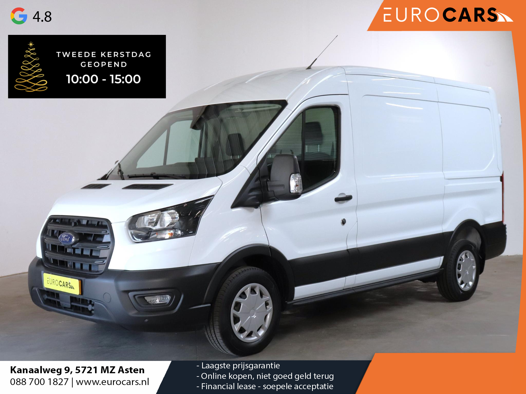 Ford Transit 130pk 2.0 L2H2 Trend Automaat Airco Navi Cruise