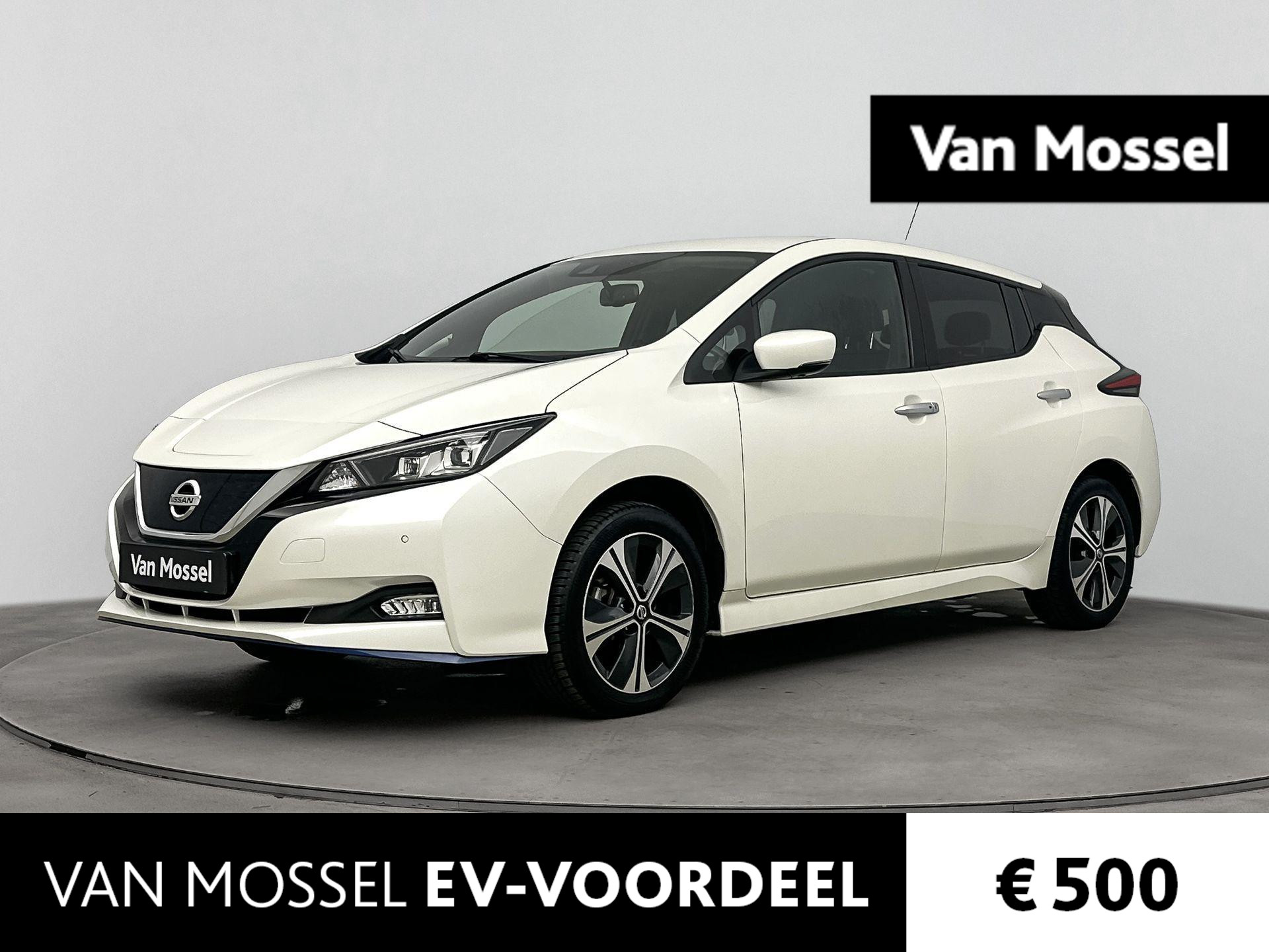 Nissan Leaf e+ N-Connecta 62 kWh | Apple/Android Carplay | Climate Control | parkeersensoren Voor & Achter | Achteruitrijcamera | Cruise Control | Keyless Entry| Privacy Glas |