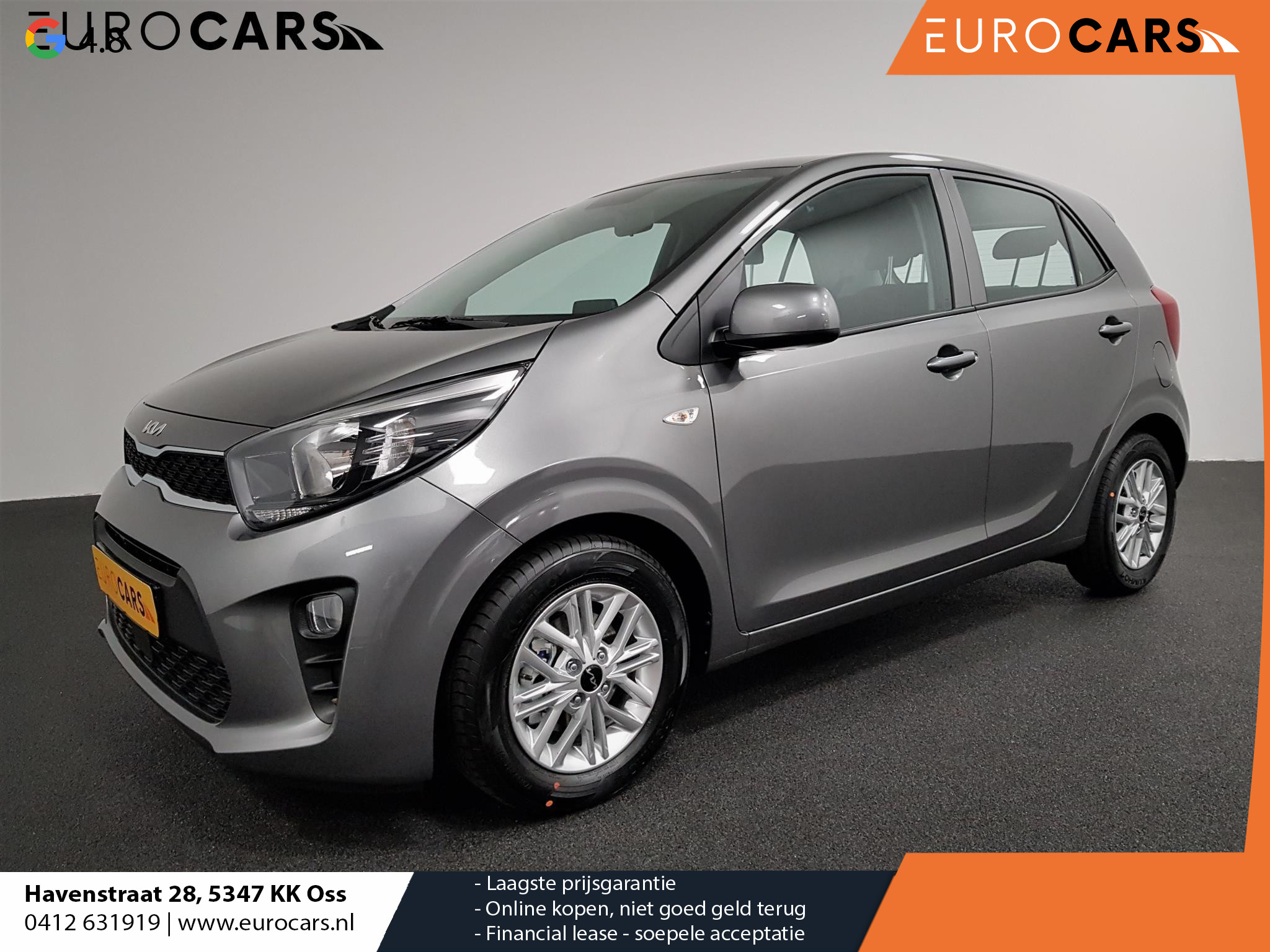 Kia Picanto 1.0 DPi Automaat DynamicLine | Navigatie | Apple Carplay/Android Auto | Airco | Camera | DAB | Lichtmetalen velgen | Bluetooth | Cruise Control