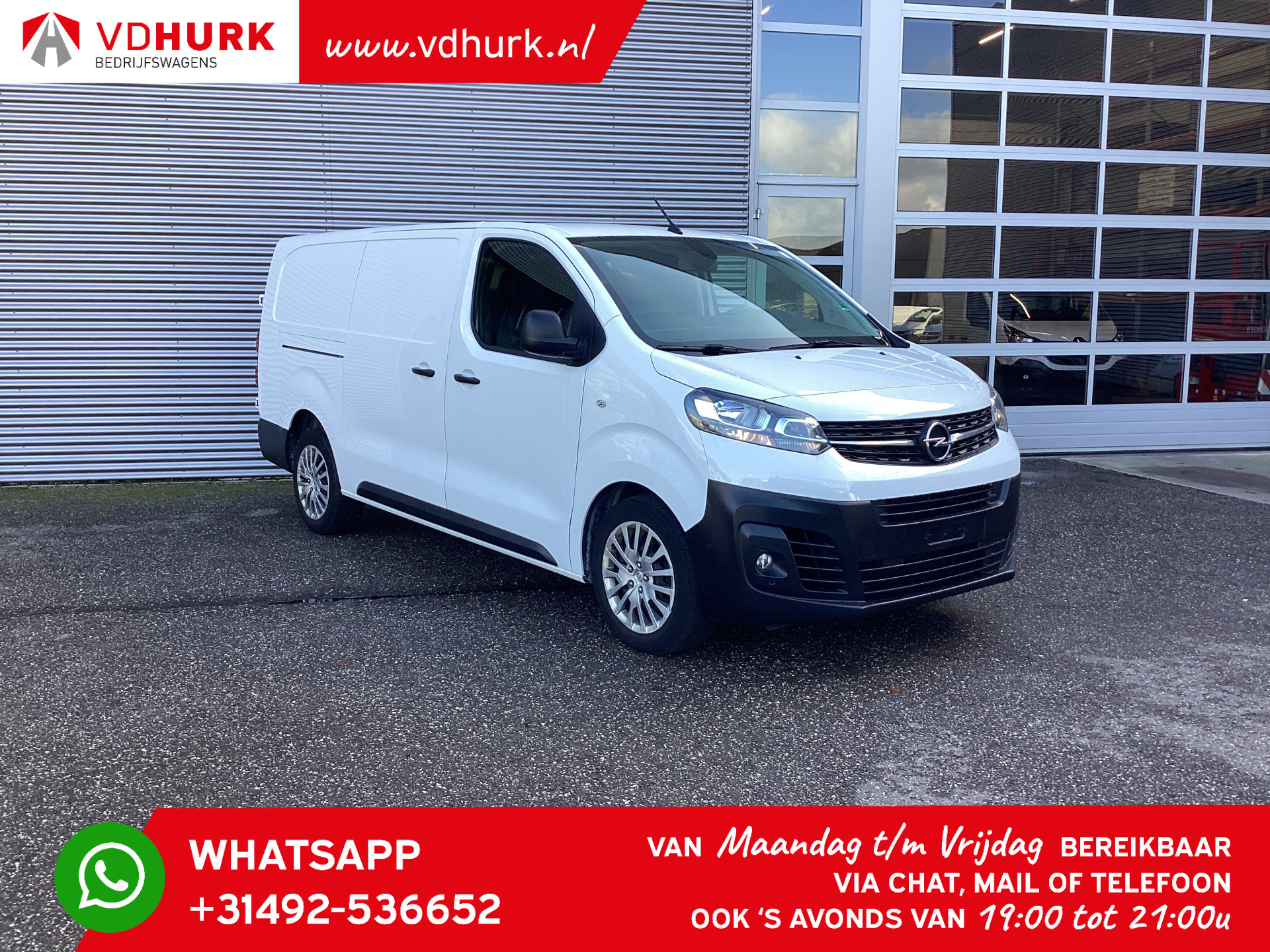 Opel Vivaro 2.0 CDTI 180 pk Aut. L3 Carplay/ Stoelverw/ PDC V+A/ Cruise/ 2.5T trekvermogen