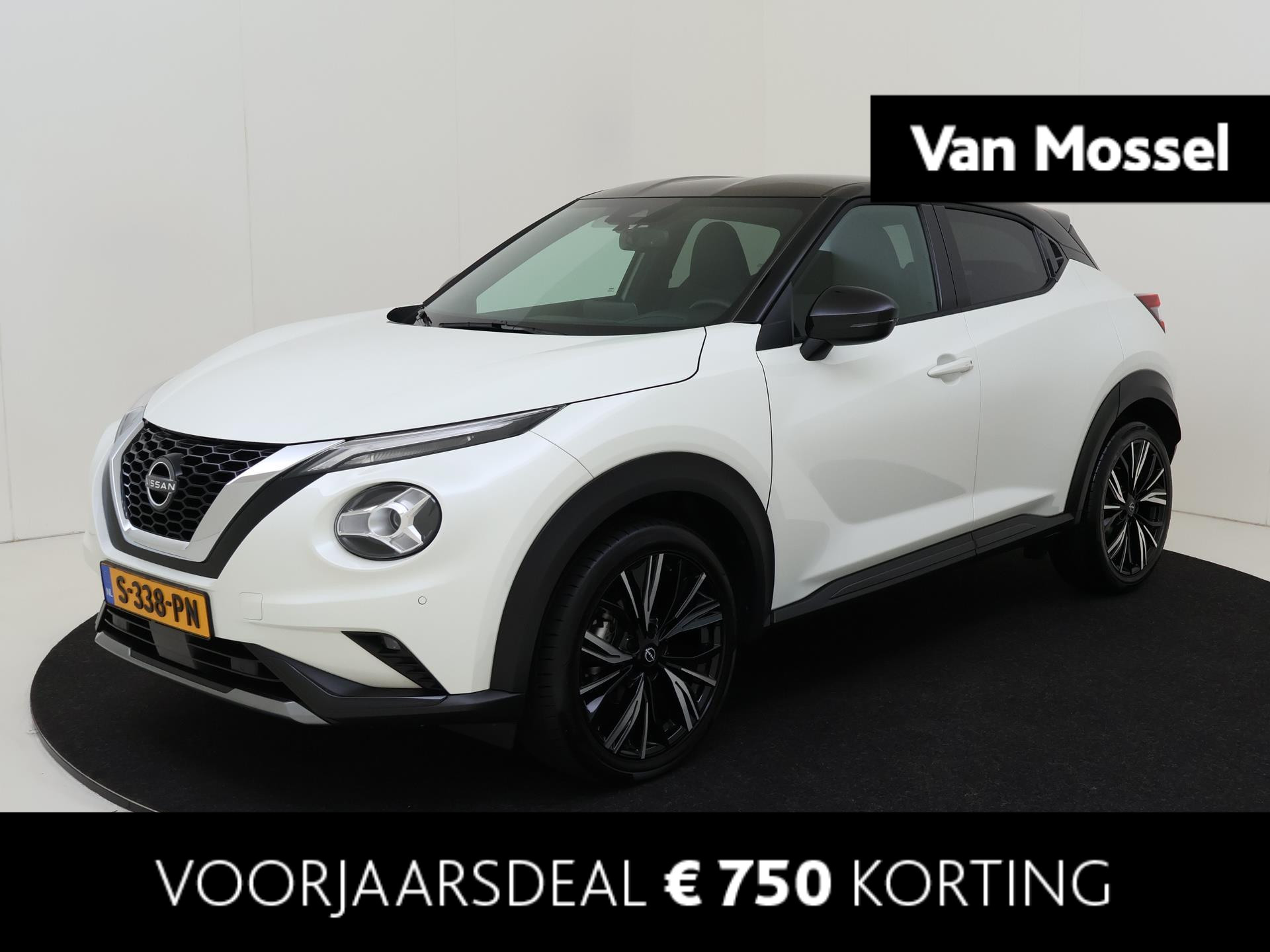 Nissan Juke 1.0 DIG-T N-Design | Camera | PDC voor+achter | Climate Control | Full-Map Navigatie | Apple Carplay & Android Auto | 19" LMV | Two-Tone