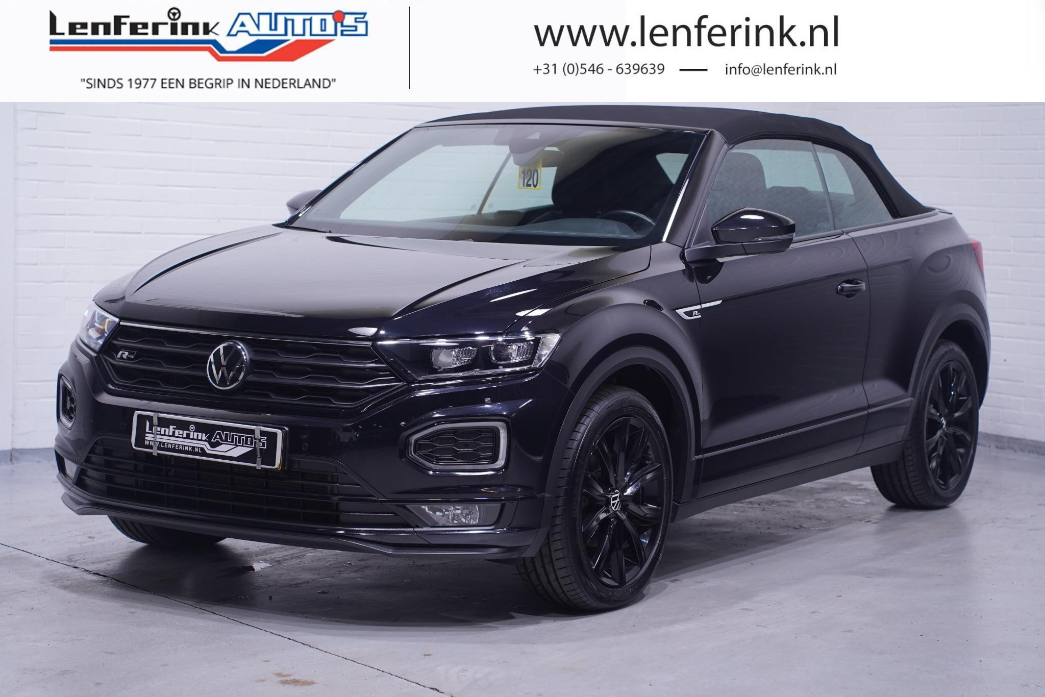 Volkswagen T-Roc Cabrio 1.5 TSI R-Line Navi Clima Leder R-Line int. Virtual Apple Carplay Winterpakket