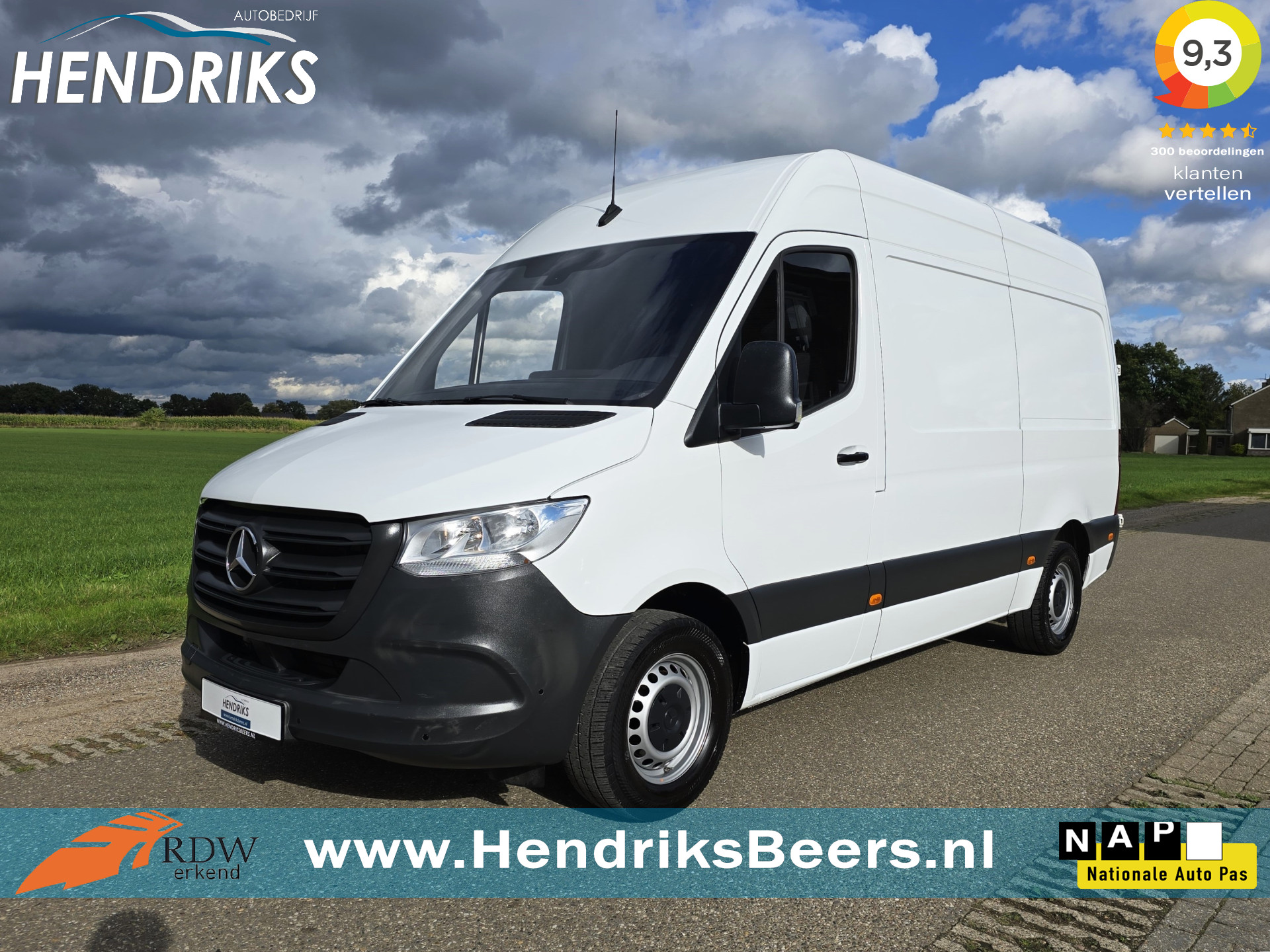 Mercedes-Benz Sprinter 315 1.9 CDI L2 H2 - 150 Pk - Euro 6 - RWD - MBUX - ParkeerCamera