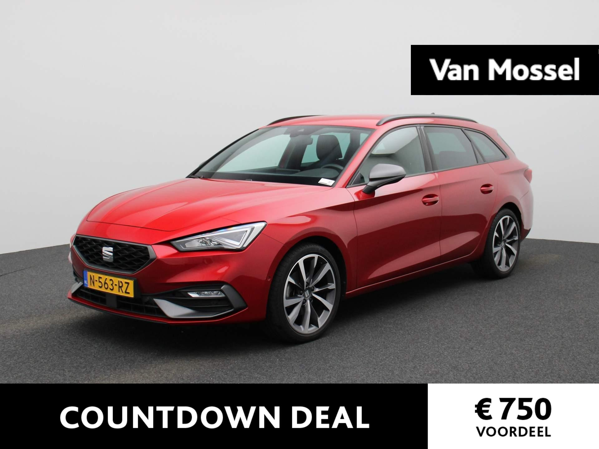 SEAT Leon Sportstourer 1.5 TSI FR Business Intense 150 PK | LED Koplampen | Navigatie | Achteruitrijcamera | Apple Carplay/Android Auto | Climate Control | Sportstoelen | Adaptive Cruise Control | Parkeersensoren | Privacy Glass | Virtual Cockpit | Lichtmetalen velgen | Unieke kleur! |