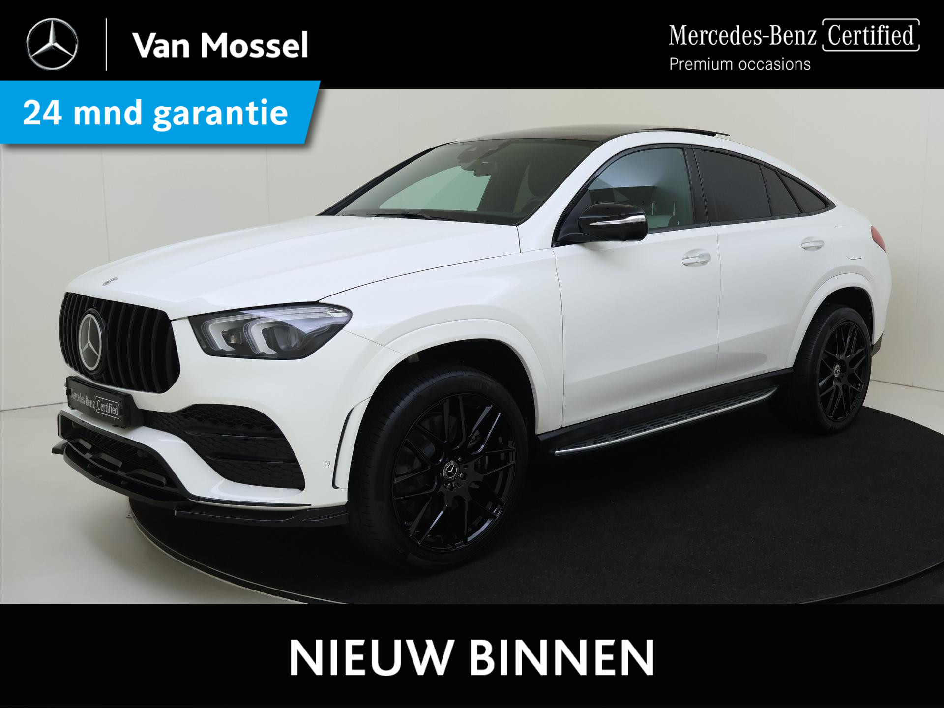 Mercedes-Benz GLE Coupé 350 e 4MATIC AMG Line Premium Head-up / Burmester / Night Pakket / Rij assistentiepakket / Sluitbekrachtiging / Airmatic / 360 Camera / Memory / 22"