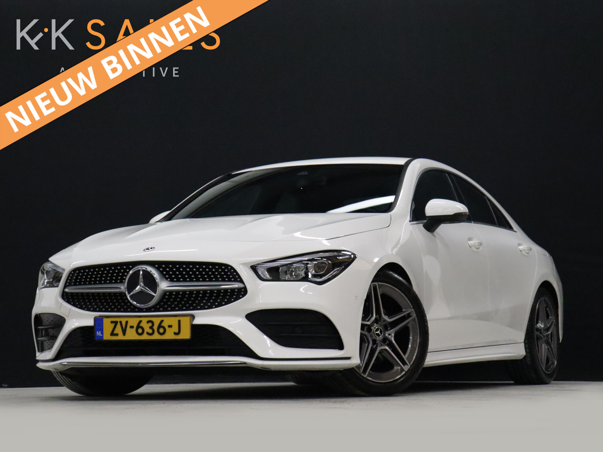 Mercedes-Benz CLA 180 AMG Sport [APPLE CARPLAY, ANDROID, CAMERA, STOELVERWARMING, PDC V+A, HALF LEDER, CRUISE, NIEUWSTAAT]
