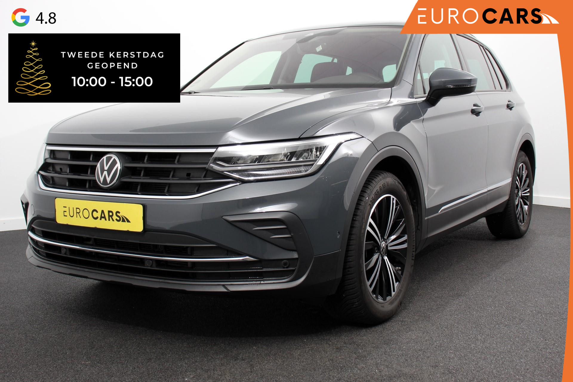 Volkswagen Tiguan 1.5 TSI DSG Active | Navigatie | App connect Wireless | Adaptive Cruise Control | Travel Assist | Parkeersensoren | Camera | Park Assist | Stoel- en stuurverwarming | Elektrische achterklep | Virtual Cockpit | Inductielader