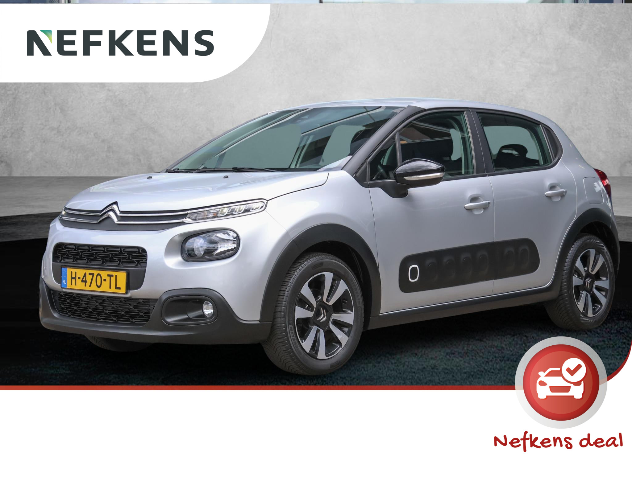 Citroën C3 82 PK Feel 2de eig./NAV/Cruise/AppleCarPlay/LMV/Riem V.V./GOED ondh)