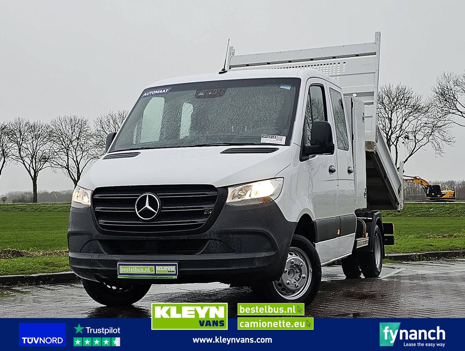 Mercedes-Benz Sprinter 514 dub.cab. kipper ac!