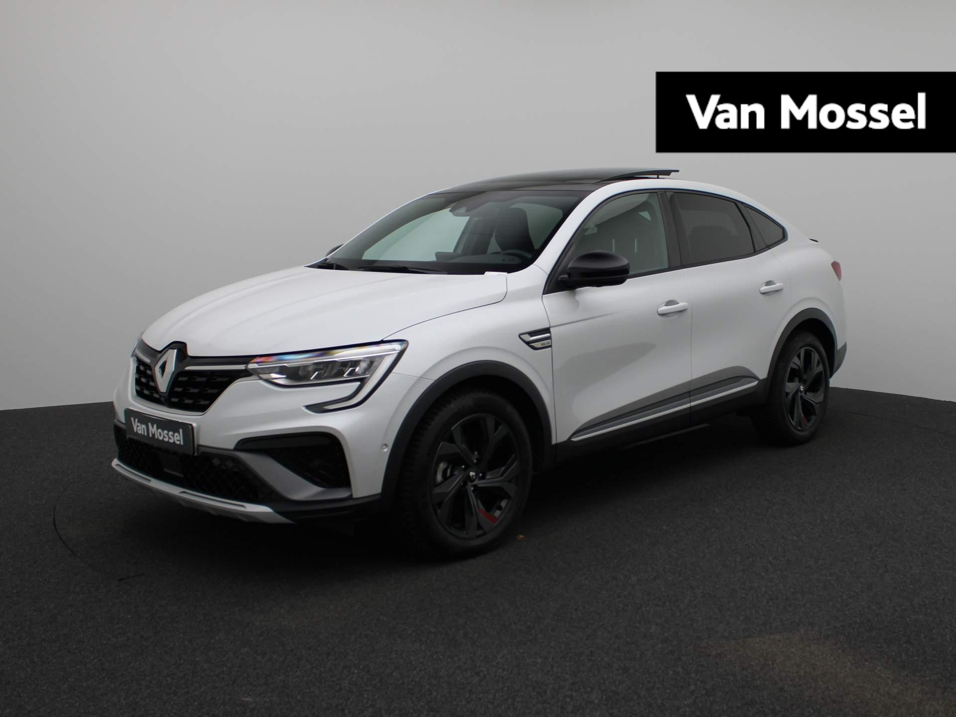 Renault Arkana 1.6 E-Tech Hybrid 145 R.S. Line Aut. | Panoramadak | Half-Leder | Navigatie | ECC | PDC | LMV | Schuifdak | LED | DAB | Apple Carplay | Elek. stoelen | Stoelverwarming