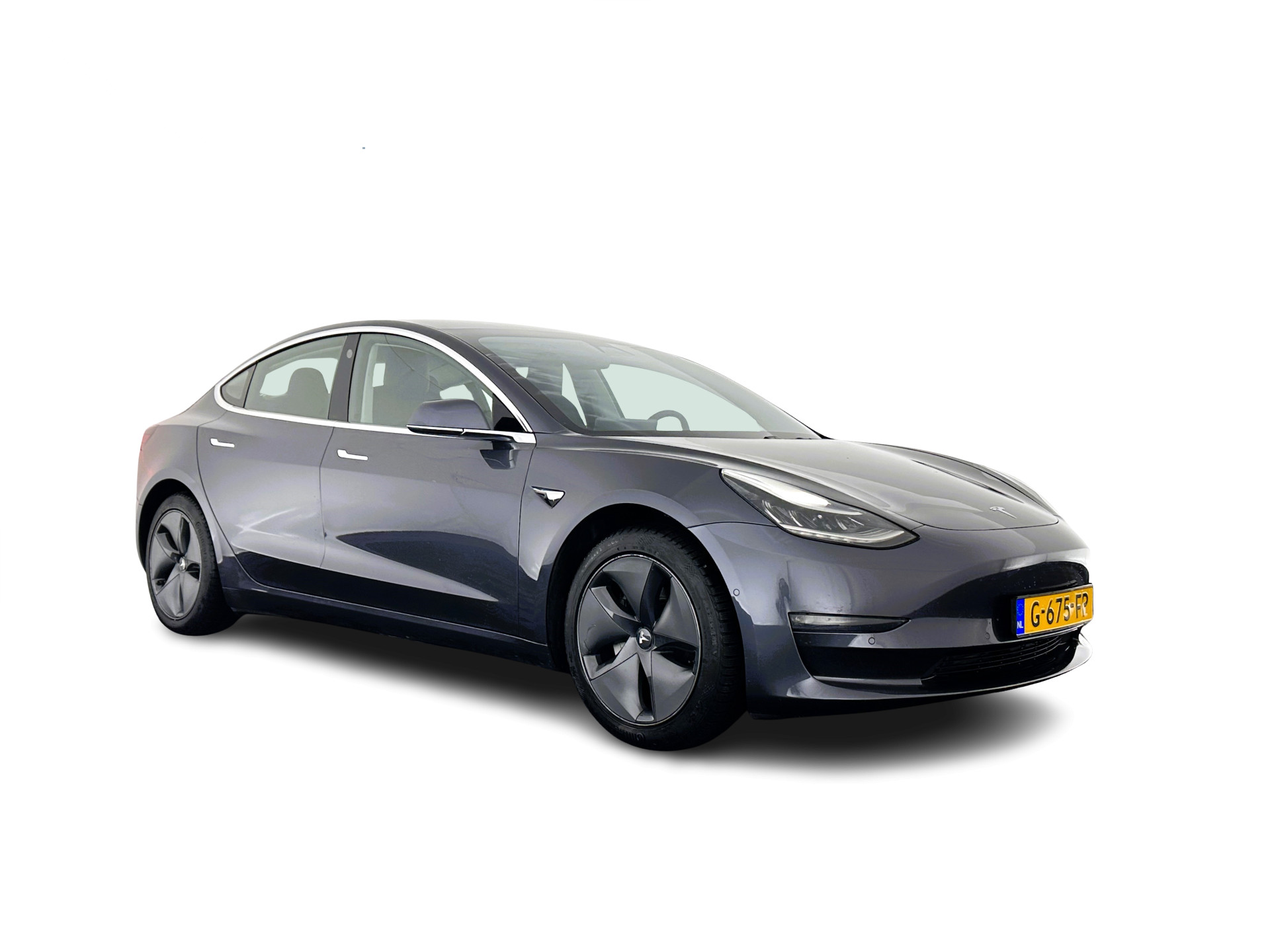 Tesla Model 3 Long Range AWD 75 kWh [ 3-Fase ] (INCL-BTW) Aut. *PANO | AUTO-PILOT | NAPPA-LEATHER | KEYLESS | FULL-LED | MEMORY-PACK | SURROUND-VIEW | DAB | APP-CONNECT | DIGI-COCKPIT | LANE-ASSIST | COMFORT-SEATS | 18"ALU*